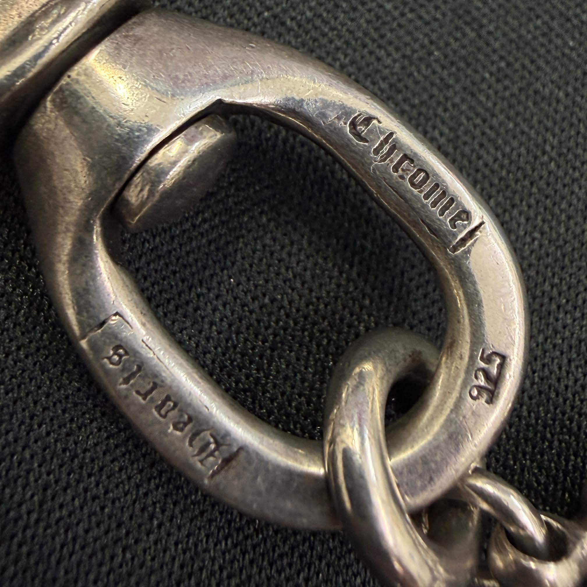 CHROME HEARTS 2CLIP Cross Ball Wallet Chain Short クロムハーツ 2クリップ クロスボール ウォレットチェーン ショート