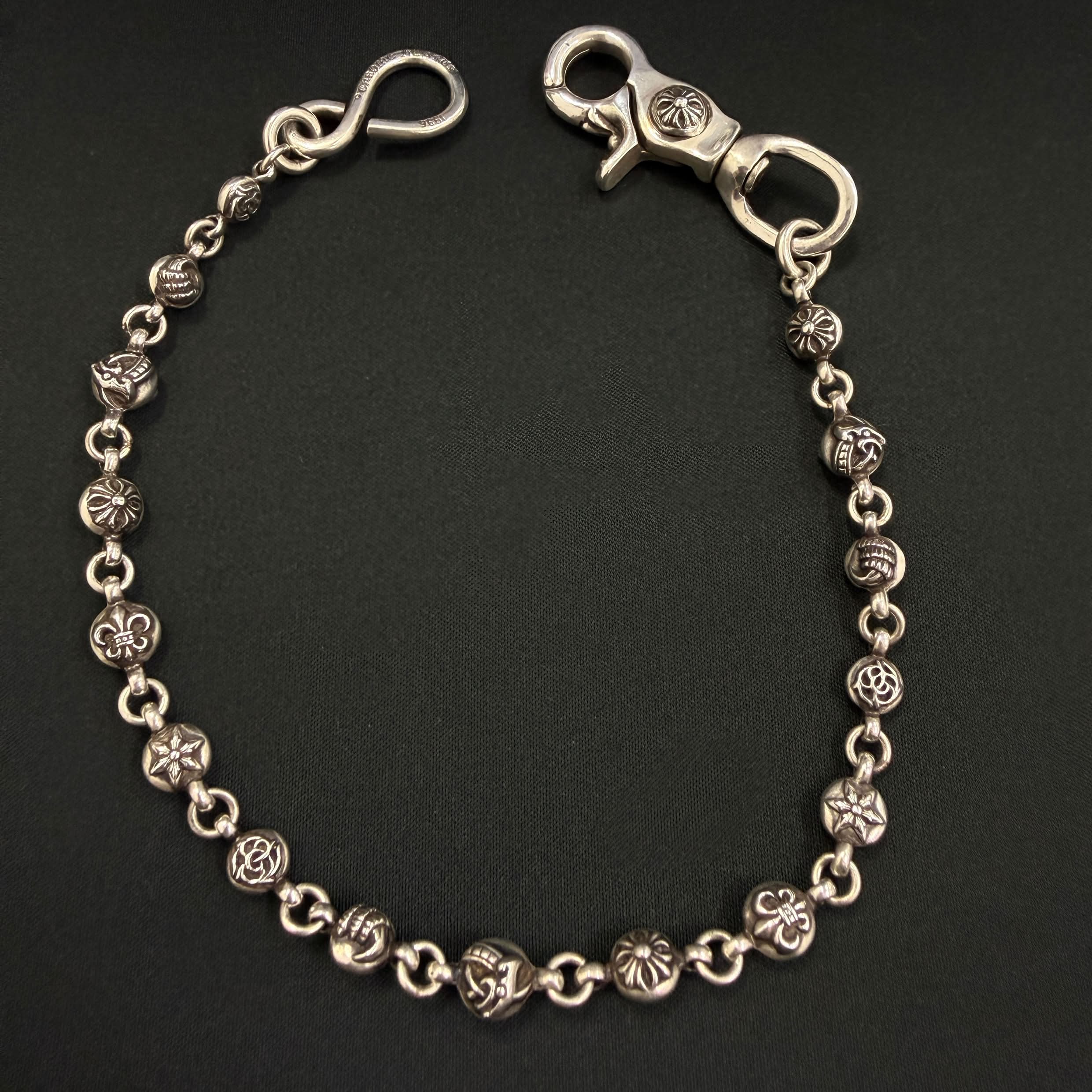 CHROME HEARTS 1CLIP Multi Ball Wallet Chain Short クロムハーツ 1