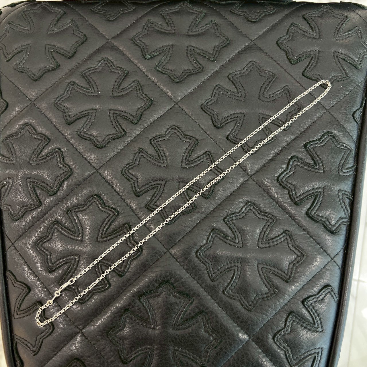 CHROME HEARTS Roll Chain Necklace Size 20 Inch クロムハーツ ロールチェーン ネックレス サイズ20インチ