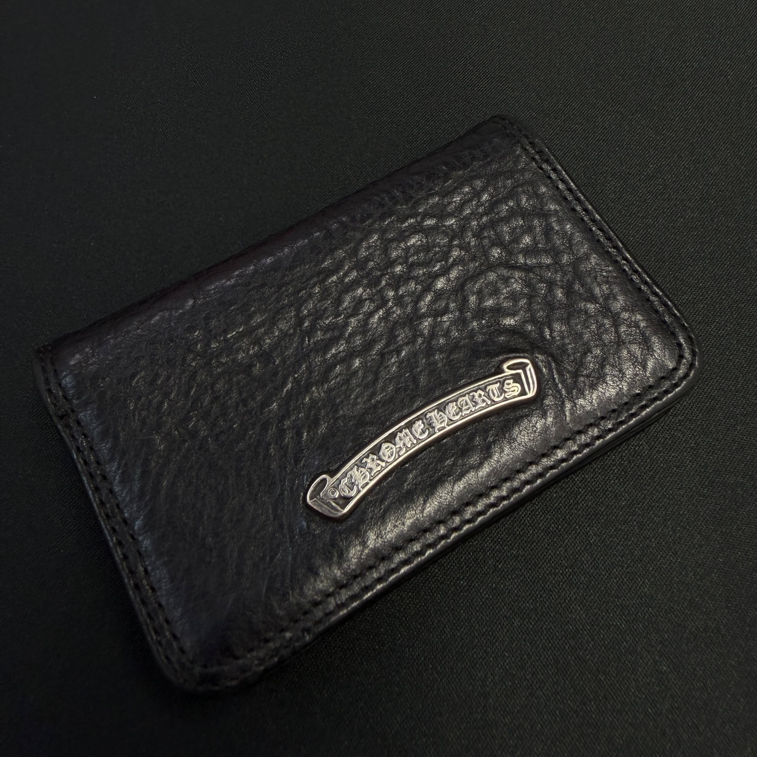 CHROME HEARTS Grommet Leather Card Case クロムハーツ グロメット レザーカードケース
