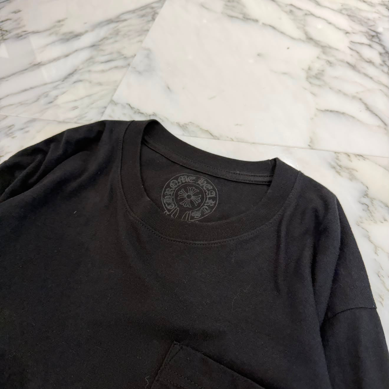 CHROME HEARTS Back Scroll Label Logo Long Sleeve Tee Size M クロムハーツ バックスクロールラベルロゴ ロングスリーブTシャツ サイズM