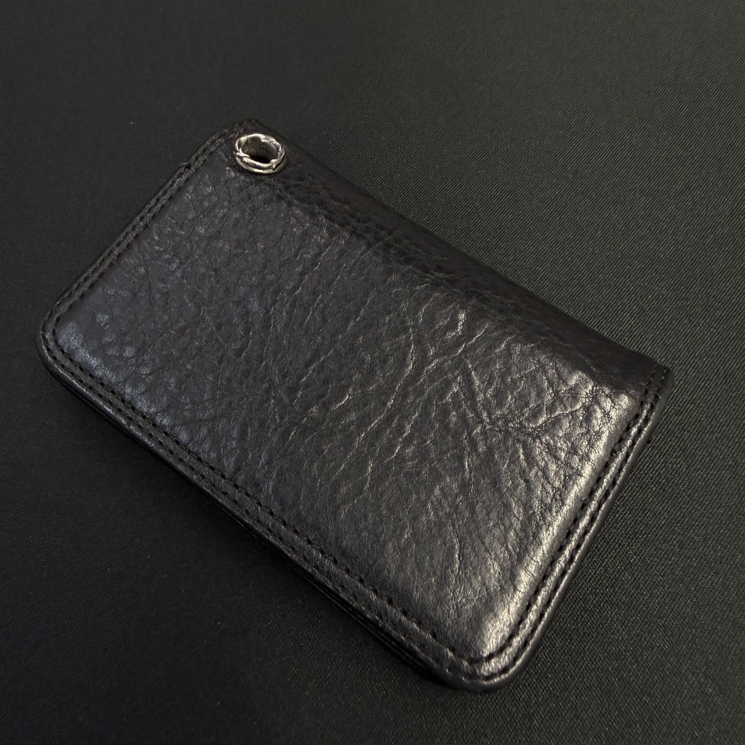 CHROME HEARTS Grommet Leather Card Case クロムハーツ グロメット レザーカードケース