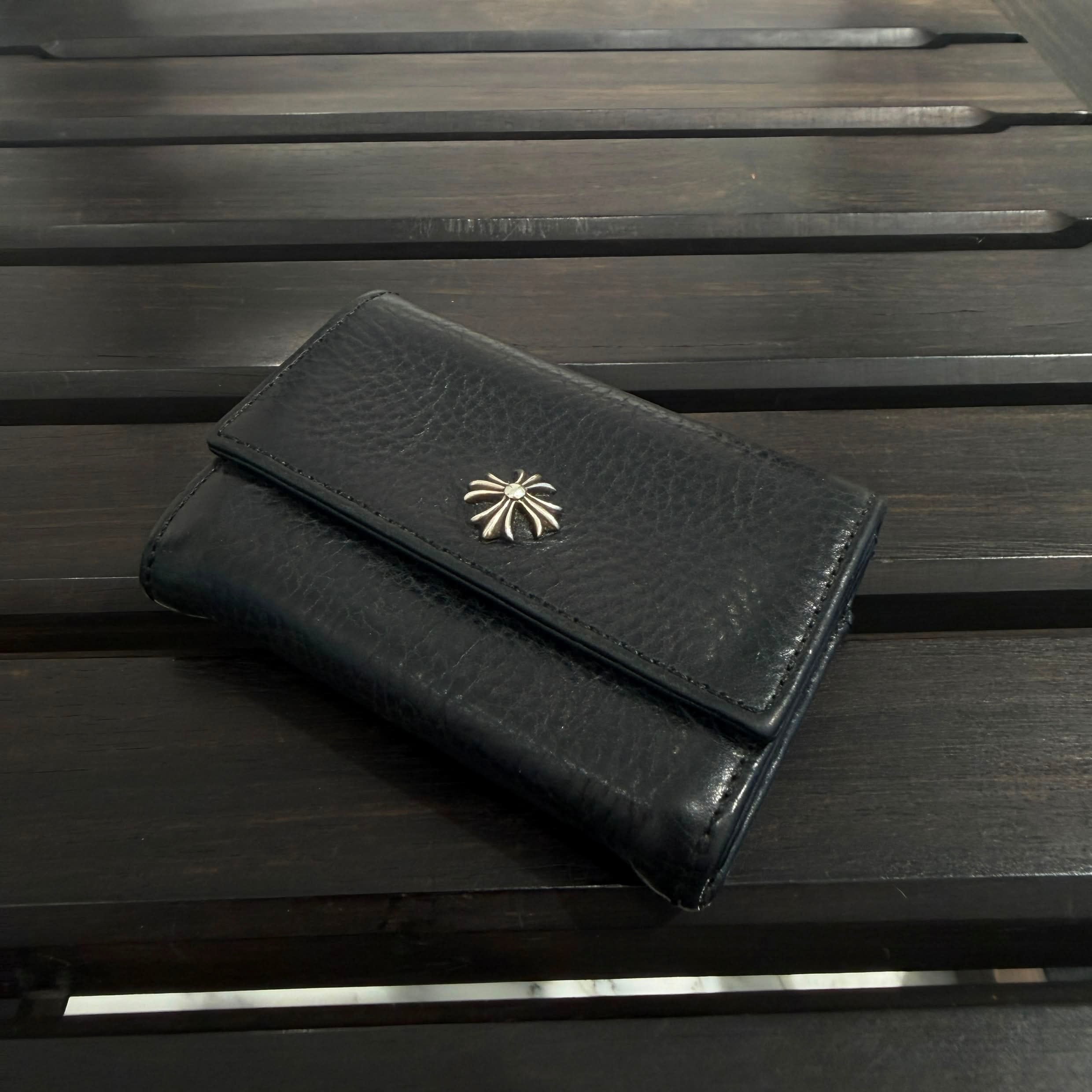 CHROME HEARTS タイニーウォレット CHROME HEARTS CH Plus Tiny Wallet Card Case クロムハーツ CHプラス