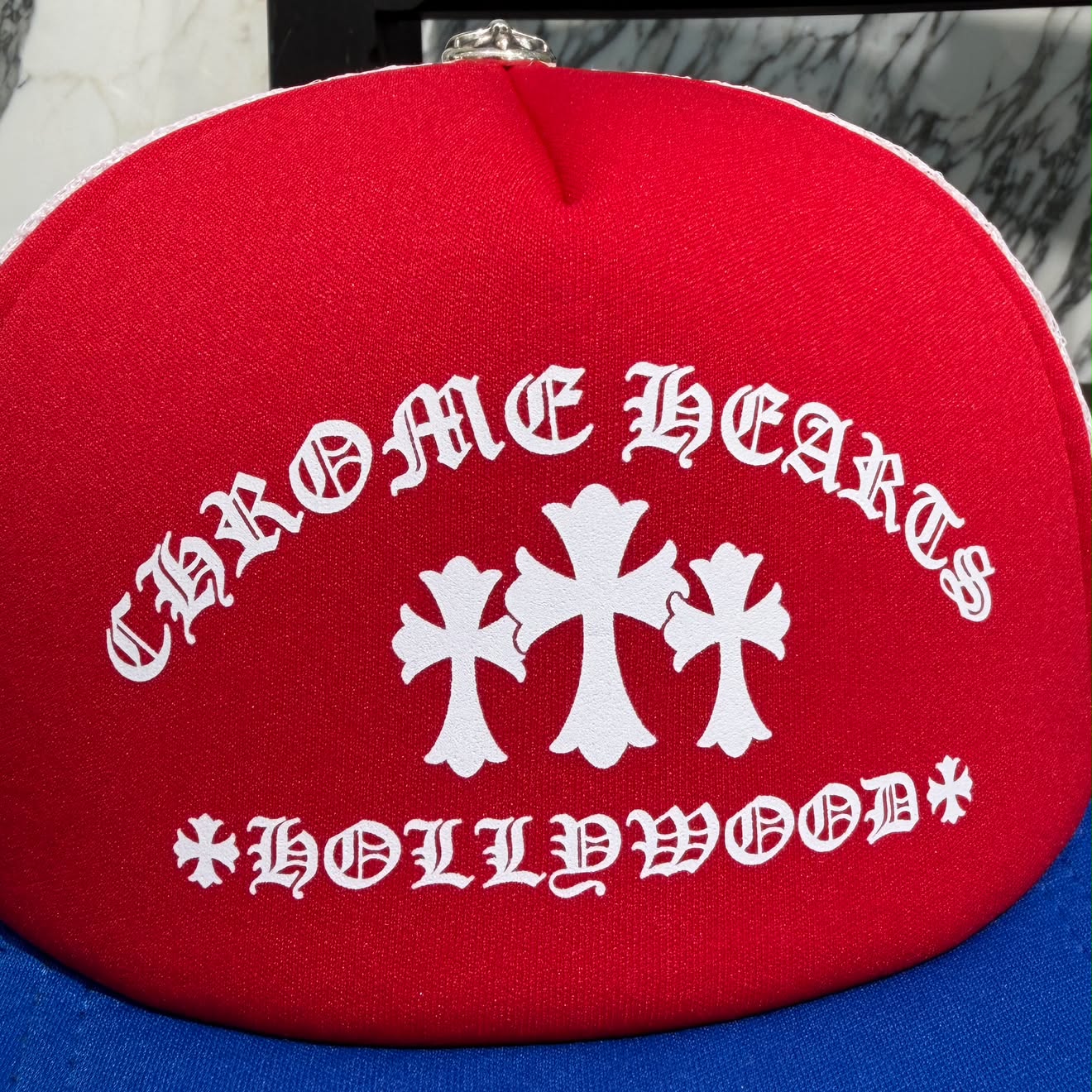 CHROME HEARTS 2026SS Online Limited King Taco Hollywood Trucker Cap Size ONE SIZE (51-61) クロムハーツ 2026SS オンライン限定 キングタコ ハリウッド トラッカーキャップ サイズONE SIZE (51-61)