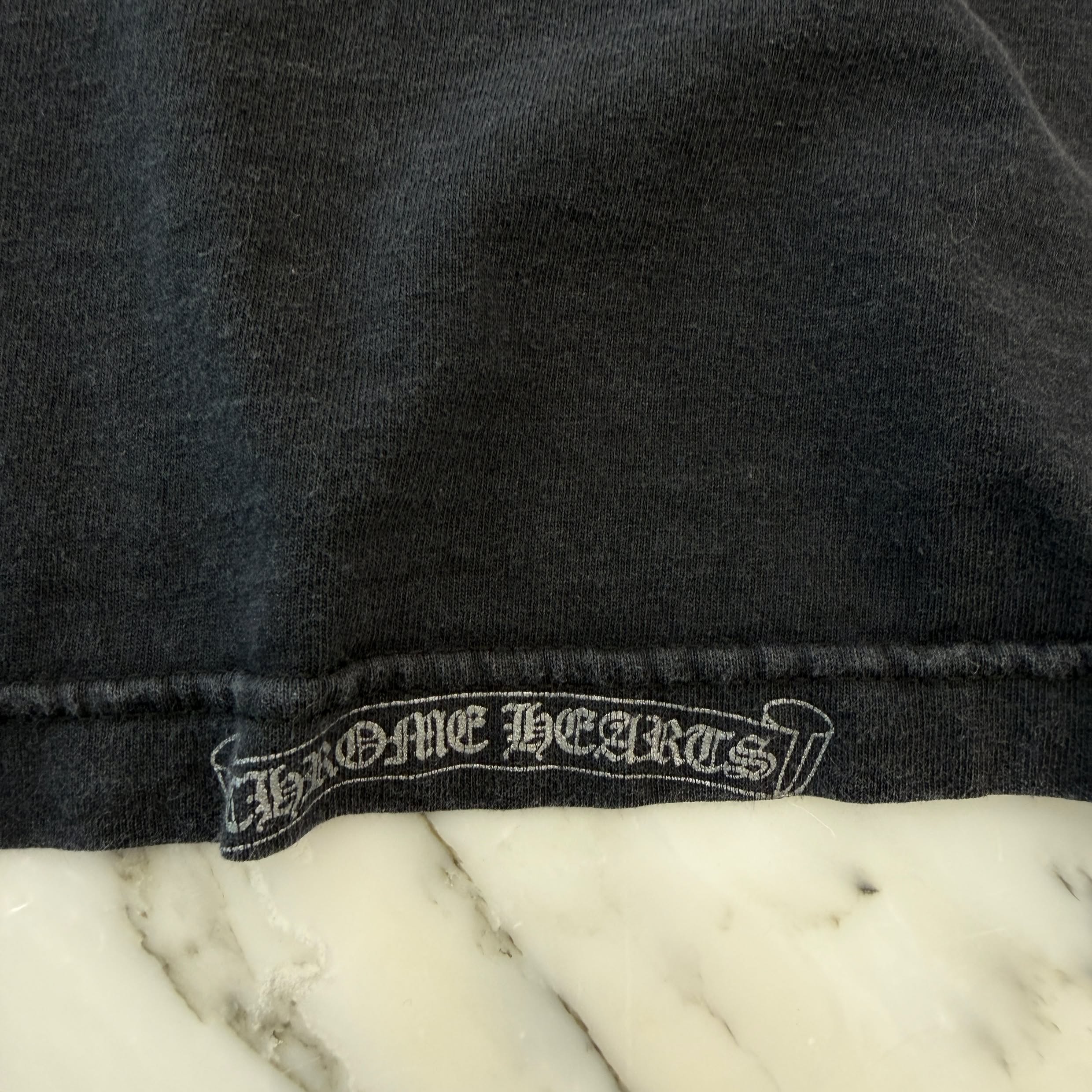 CHROME HEARTS NYC Neck Logo Side Print Tee Size M クロムハーツ NYCネックロゴ サイドプリント  Tシャツ サイズM