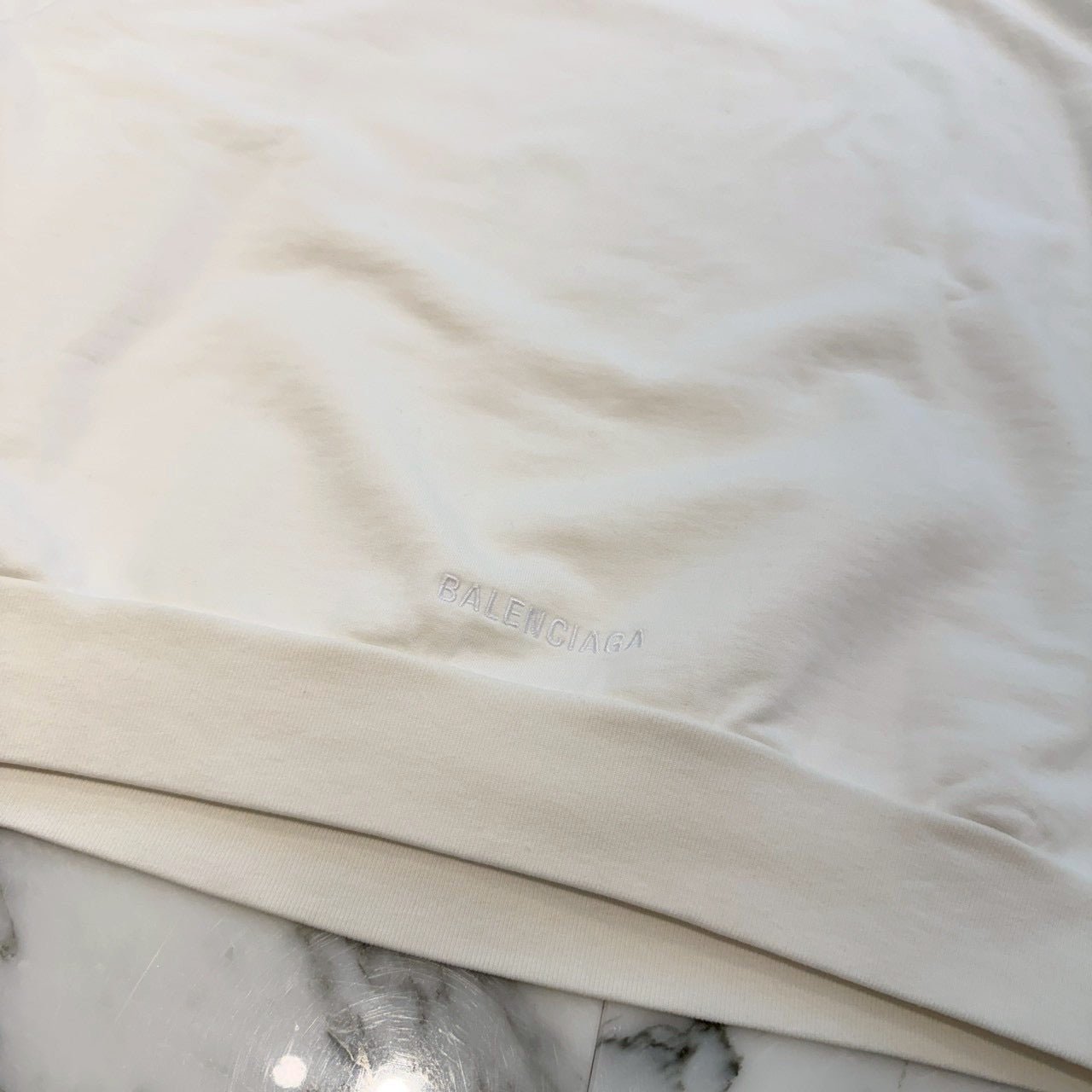 BALENCIAGA x The Simpsons 2021AW Crack Print Pullover Hoodie 675003TLVG89016 Size L バレンシアガ×ザ シンプソンズ クラックプリント プルオーバーフーディー サイズL