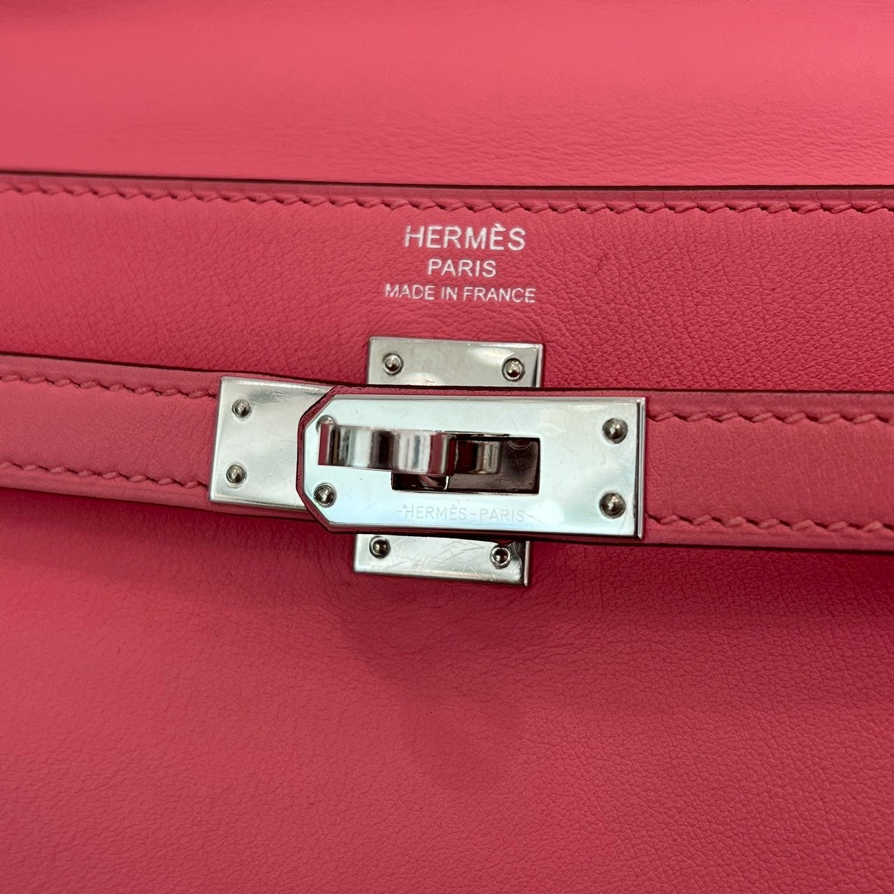 HERMES KELLY 25 Hand Bag "ROSE AZALEE"Y刻印 エルメス ケリー25 ハンドバッグ "ローズアザレ" Y刻印