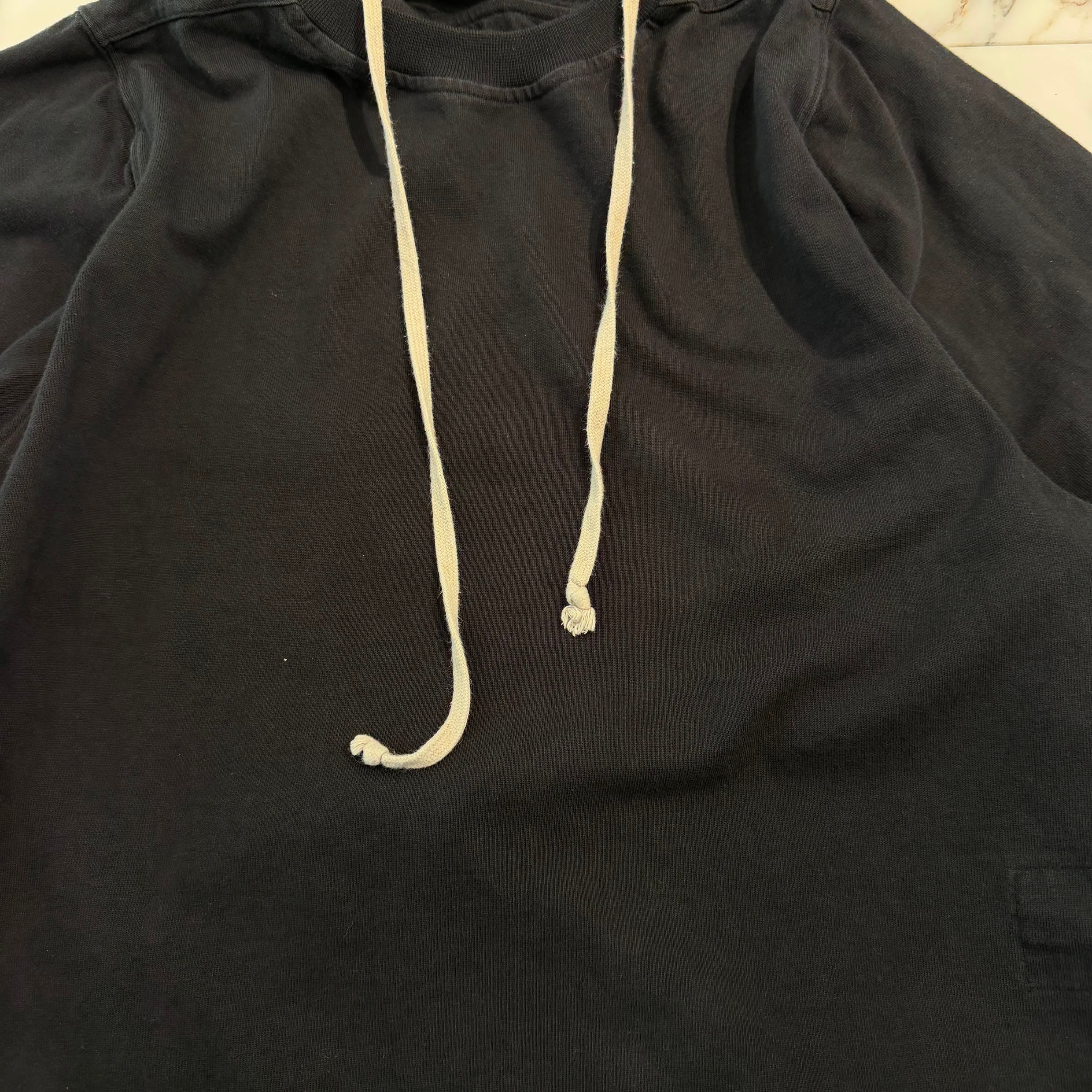 Rick Owens DRKSHDW 2023SS Docking Layered Pullover Hoodie DU01C6281-RIGRN Size S リックオウエンス ダークシャドウ ドッキング レイヤード プルオーバー フーディ サイズS