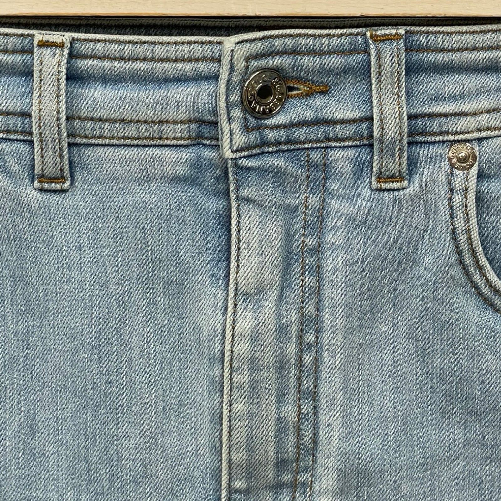 DOLCE＆GABBANA Emblem Denim Skirt F4BR7D G899A Size 40