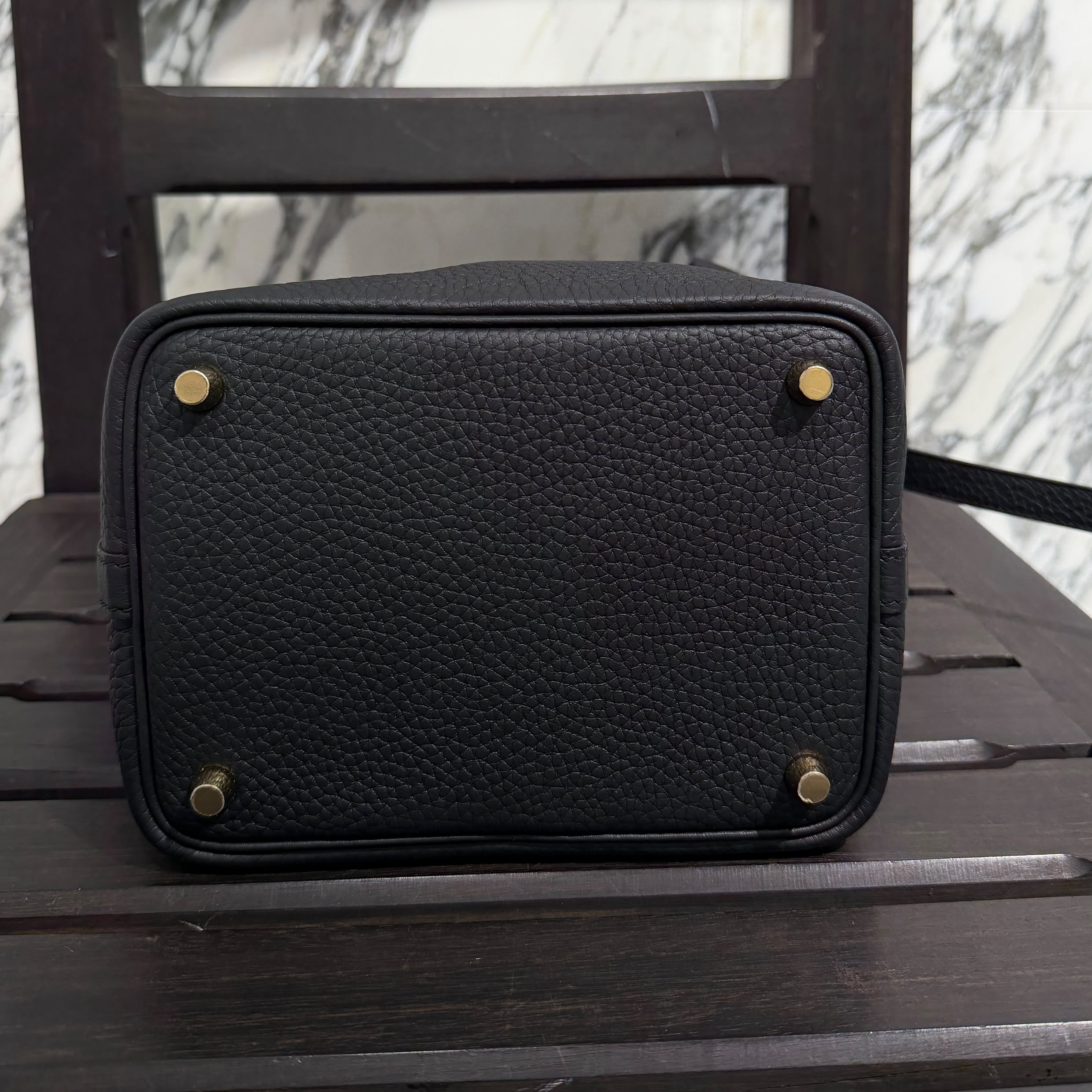 HERMES Picotin Lock PM "NOIR" G刻印 エルメス ピコタンロック PM "ノワール" G刻印