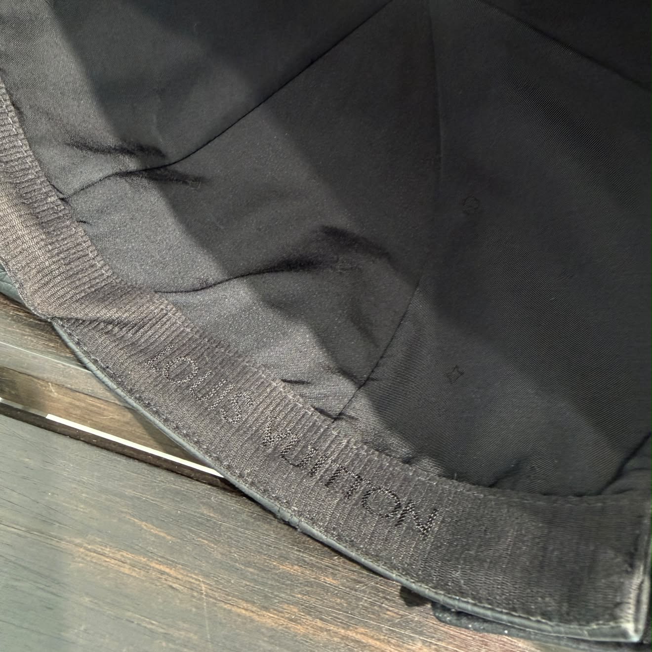 LOUIS VUITTON 2019SS Monogram Quill 1.0 Leather Cap MP2320 Size TU ルイヴィトン キャスケット・モノグラム クイル 1.0 レザーキャップ サイズTU