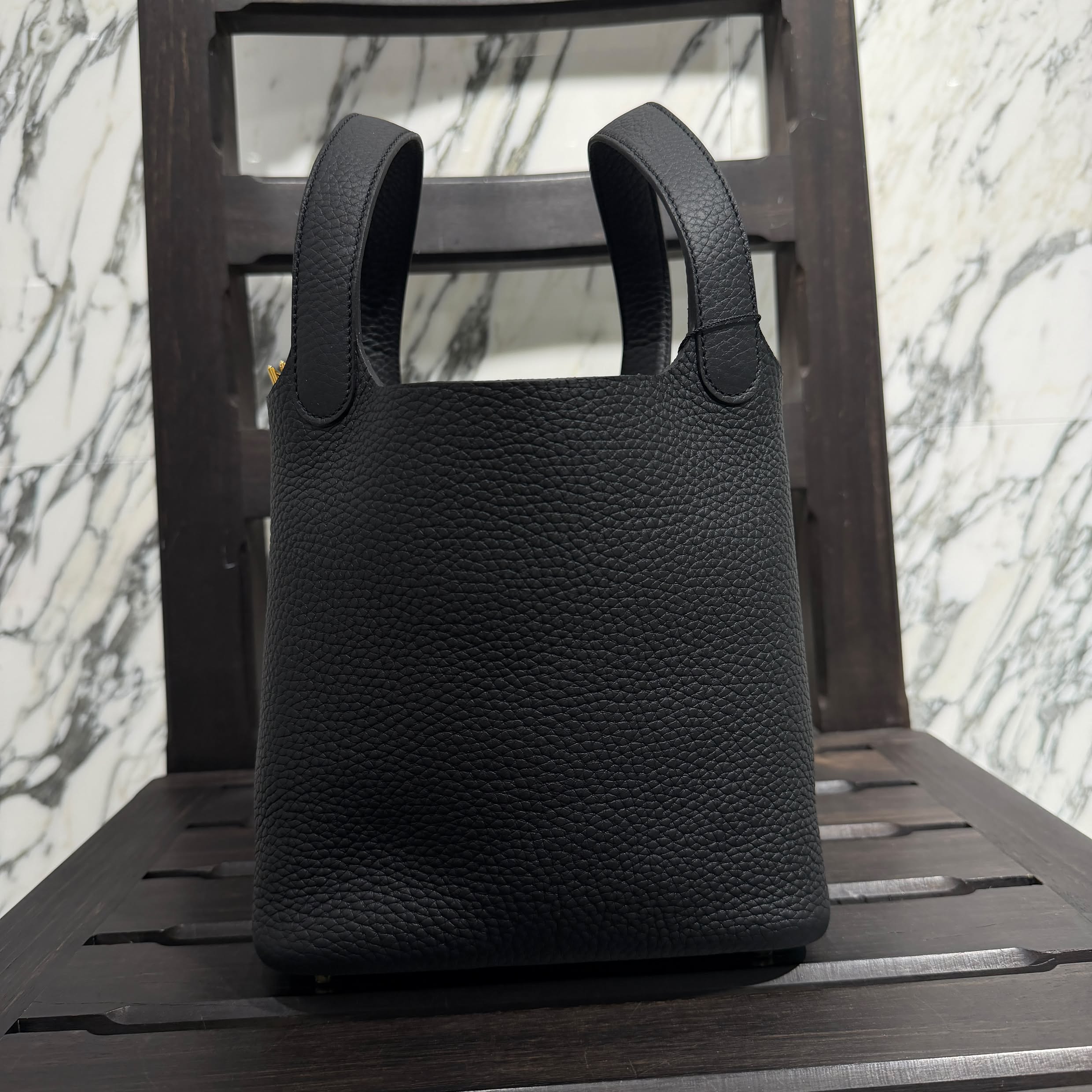 HERMES Picotin Lock PM "NOIR" G刻印 エルメス ピコタンロック PM "ノワール" G刻印