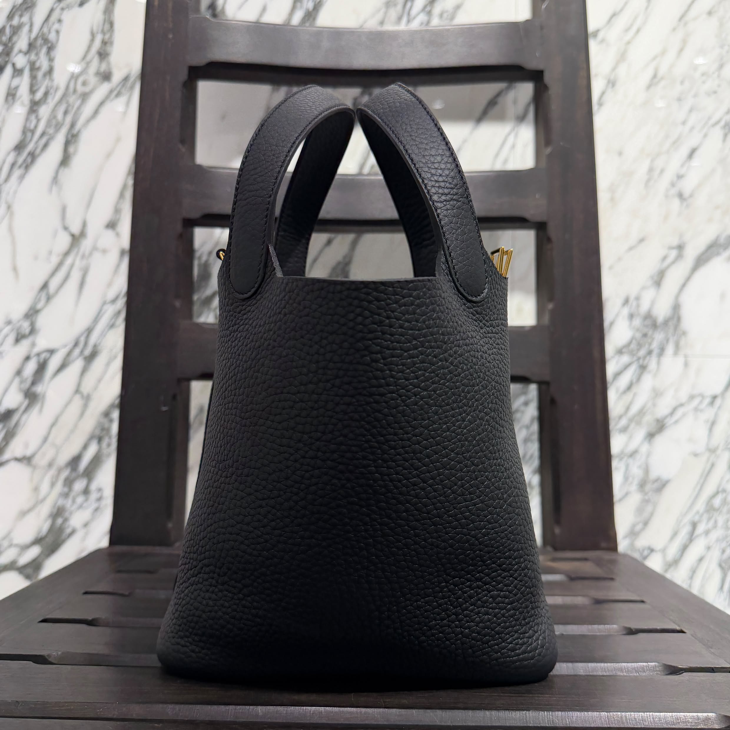 HERMES Picotin Lock PM "NOIR" G刻印 エルメス ピコタンロック PM "ノワール" G刻印