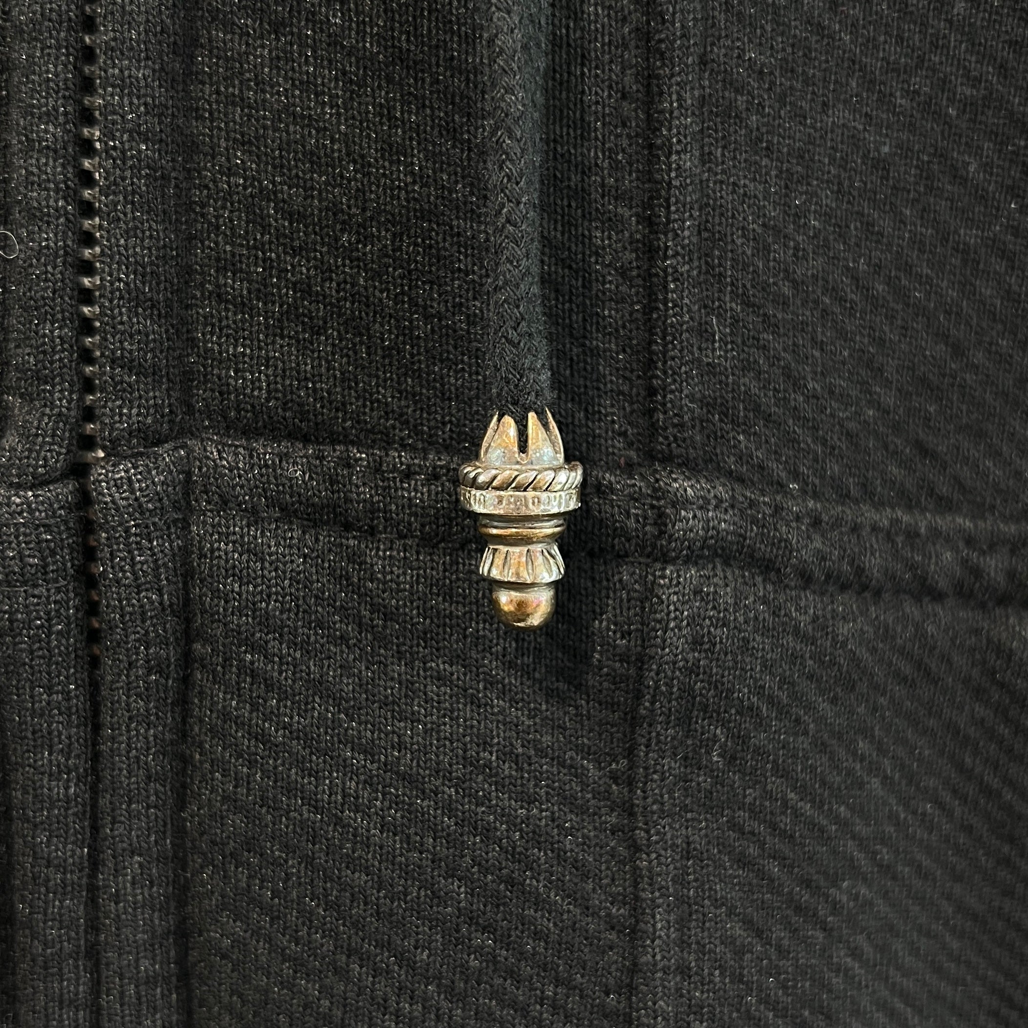 CHROME HEARTS × MATTY BOY GREEN CHOMPER Zip Up Hoodie Size M