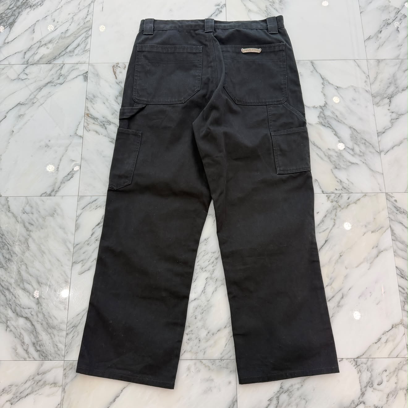 CHROME HEARTS Carpenter Cross Ball Button Denim Pants Size 32 クロムハーツ カーペンター クロスボールボタン デニムパンツ サイズ32