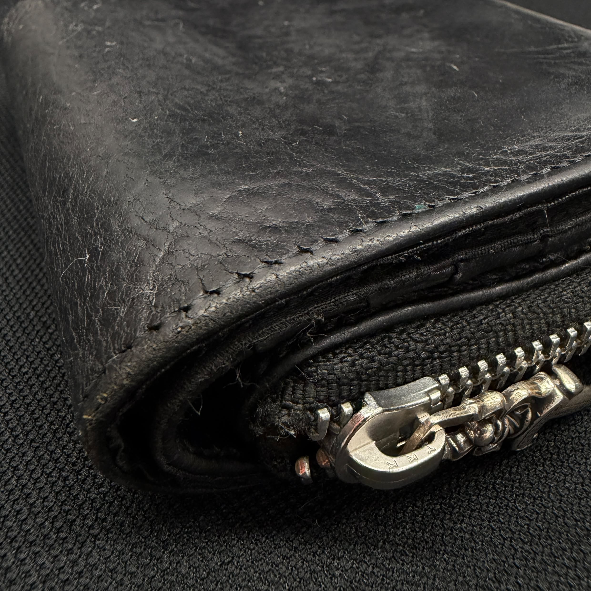 CHROME HEARTS Square Zip Bill Wallet クロムハーツ スクエアジップ ビルウォレット