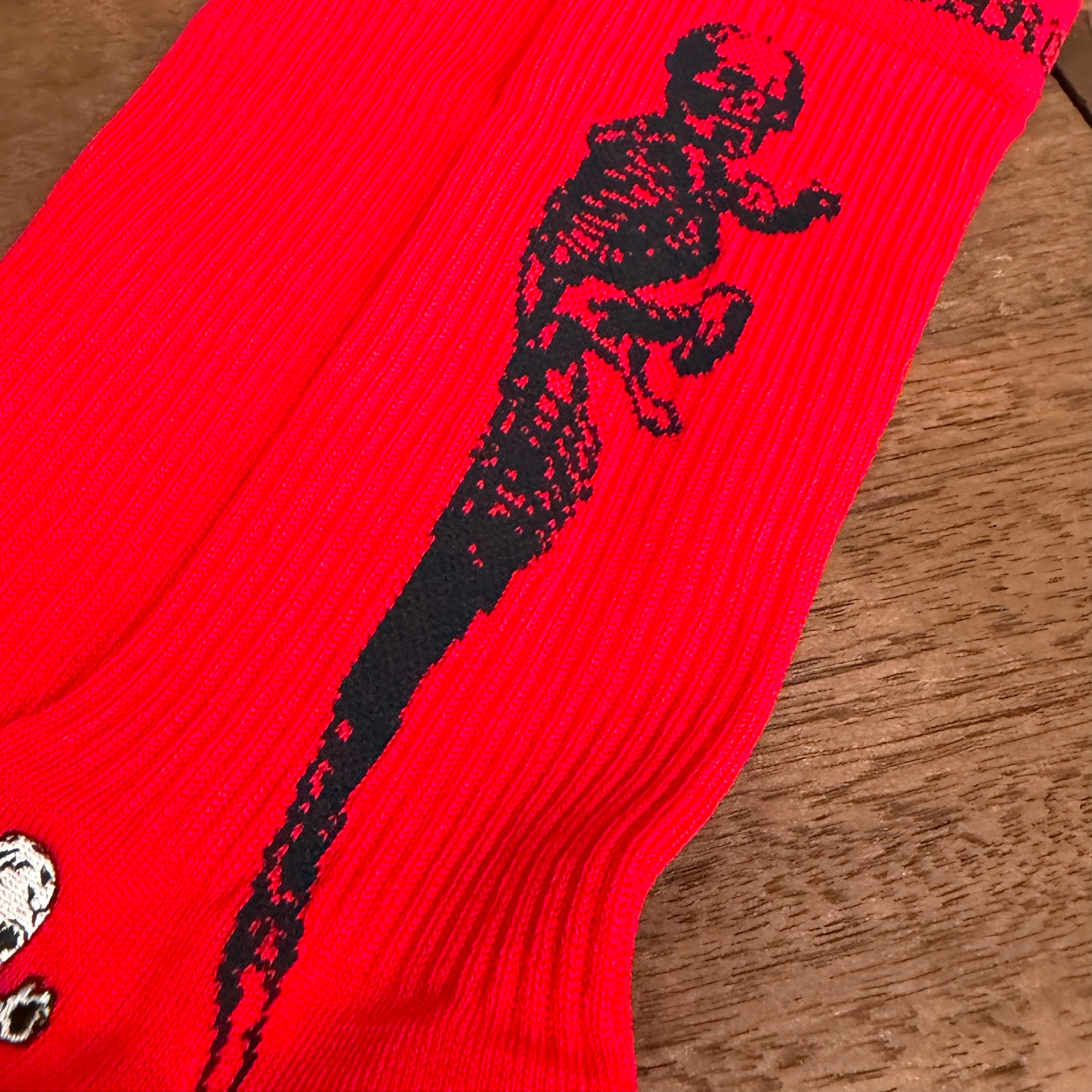 CHROME HEARTS JOE FOTI Skull Embroidery Socks クロムハーツ ジョーフォティ スカル刺繍 ソックス