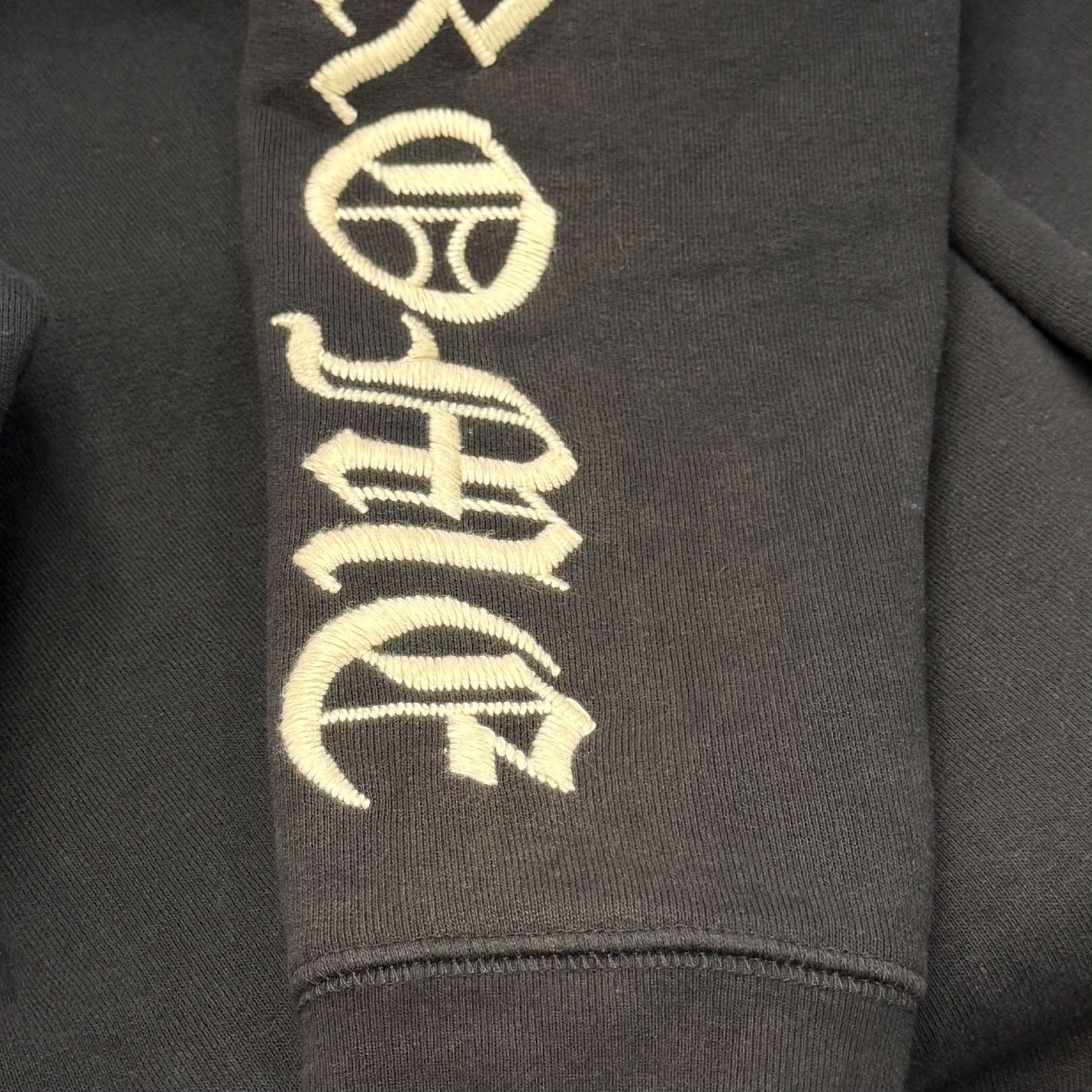 CHROME HEARTS Y NOT SLO RIDE Half Zip Sweat Shirt Size S クロムハーツ ワイノット スローライド ハーフジップ スウェットシャツ サイズS