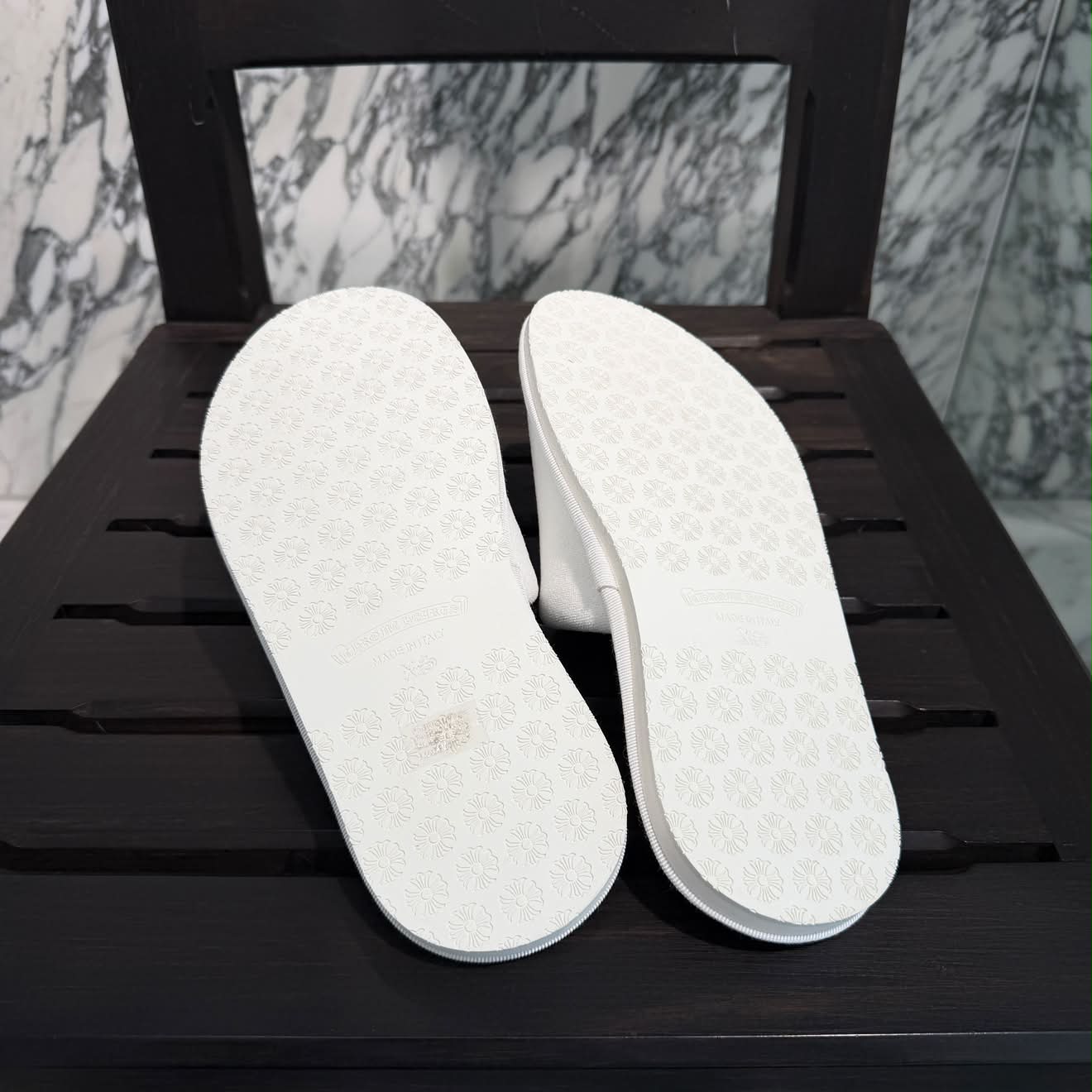 CHROME HEARTS Horseshoe Hotel Slippers Sandals Size XS (約23.0cm～23.5cm) クロムハーツ ホースシュー ホテルスリッパ サイズXS (約23.0cm～23.5cm)