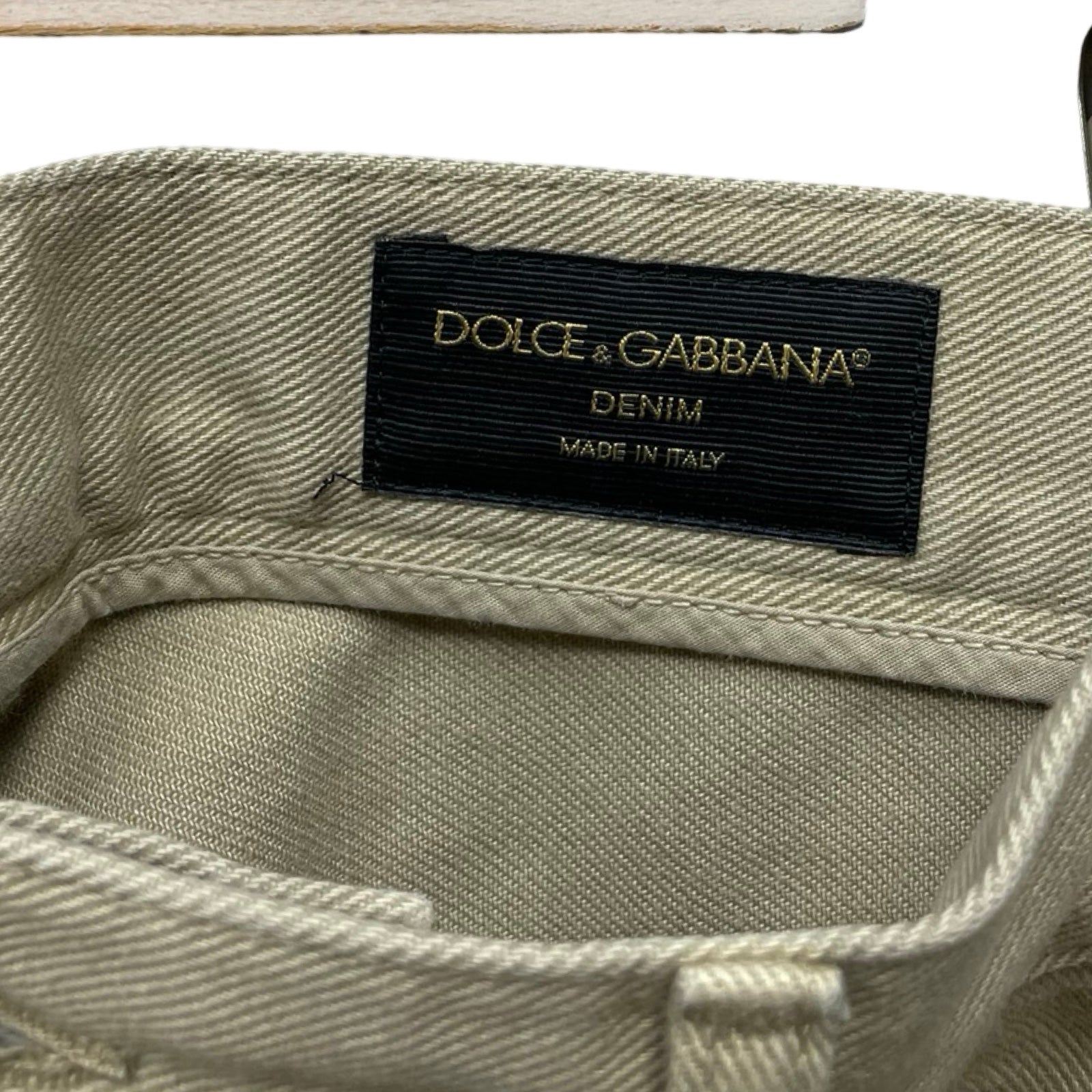 DOLCE＆GABBANA Distressed Loose Fit Denim Pants GWVNXD G8EW3 Size 48