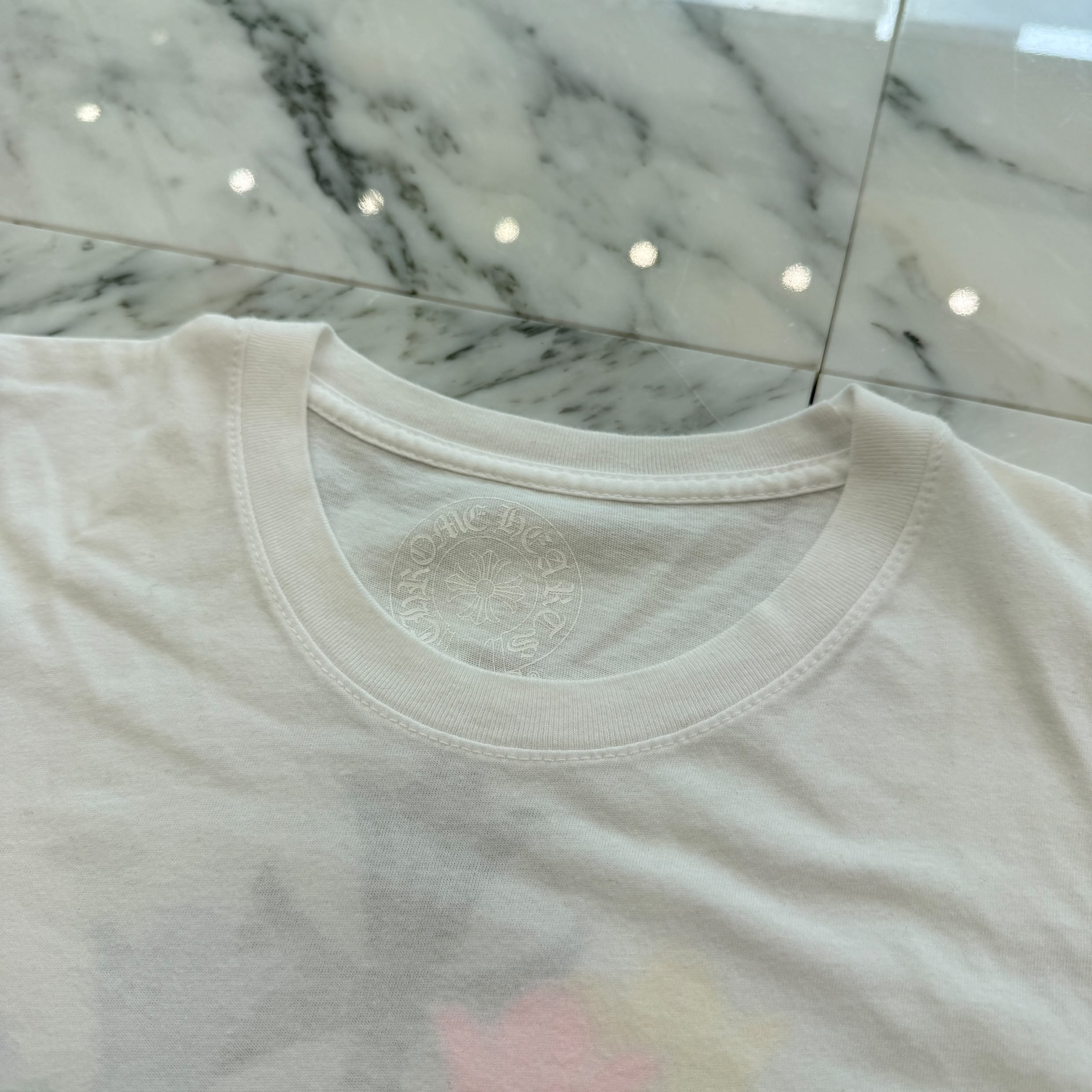 CHROME HEARTS 2021SS MLTCOL CEM CRS Tee Size L クロムハーツ マルチカラー セメタリークロス Tシャツ サイズL