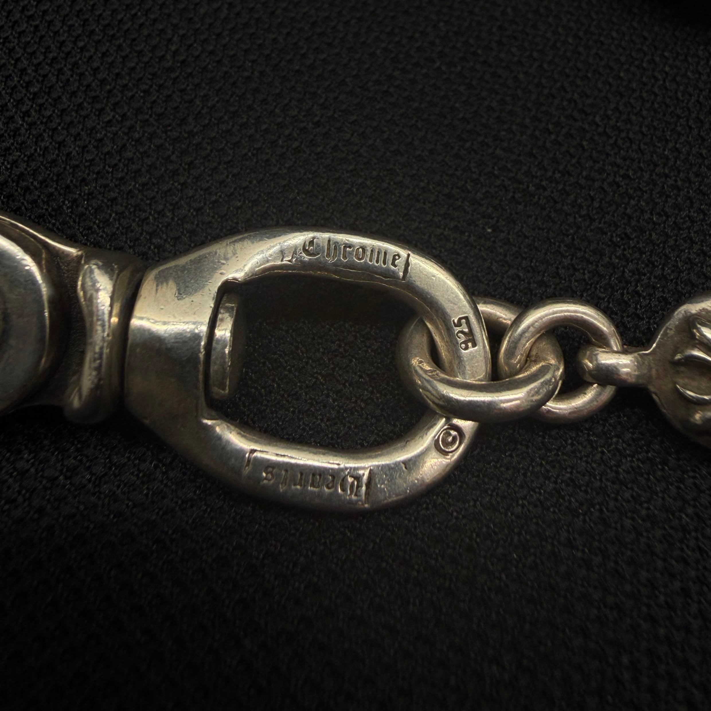 CHROME HEARTS 2CLIP Cross Ball Wallet Chain クロムハーツ 2クリップ クロスボール ウォレットチェーン