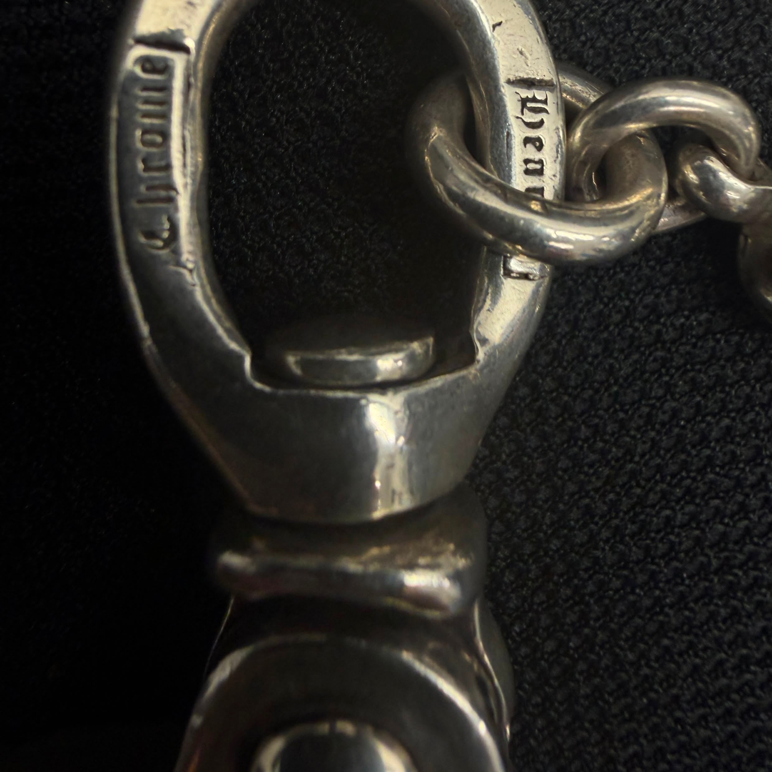 CHROME HEARTS 2CLIP Cross Ball Wallet Chain クロムハーツ 2クリップ クロスボール ウォレットチェーン