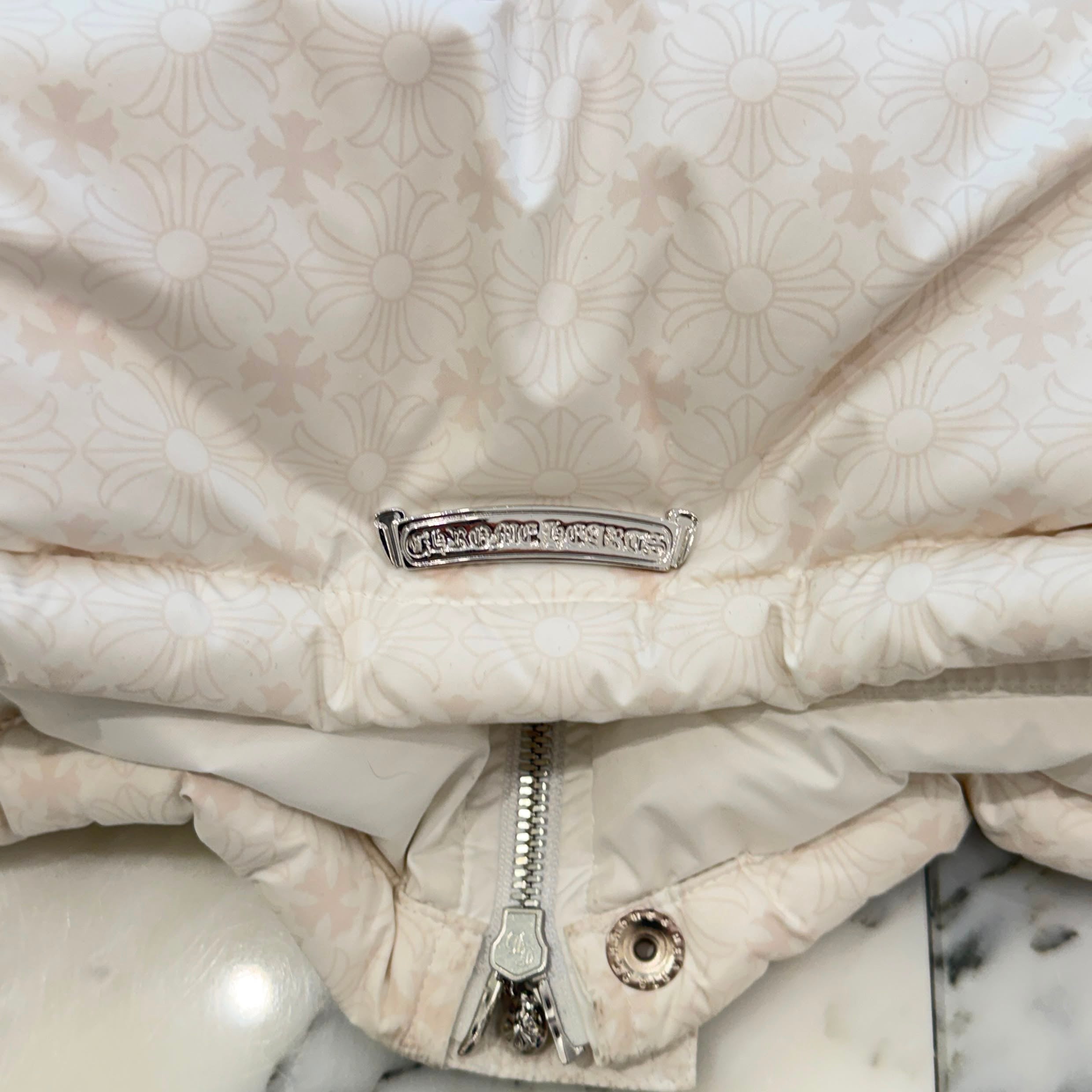 CHROME HEARTS CH Plus Stiff Down Jacket Size M クロムハーツ CHプラス スティッフ ダウンジャケット サイズM