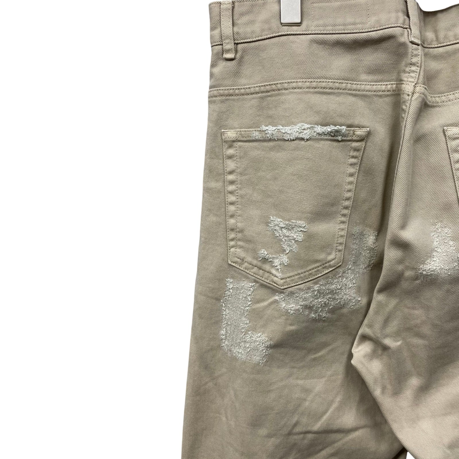 DOLCE＆GABBANA Distressed Loose Fit Denim Pants GWVNXD G8EW3 Size 48