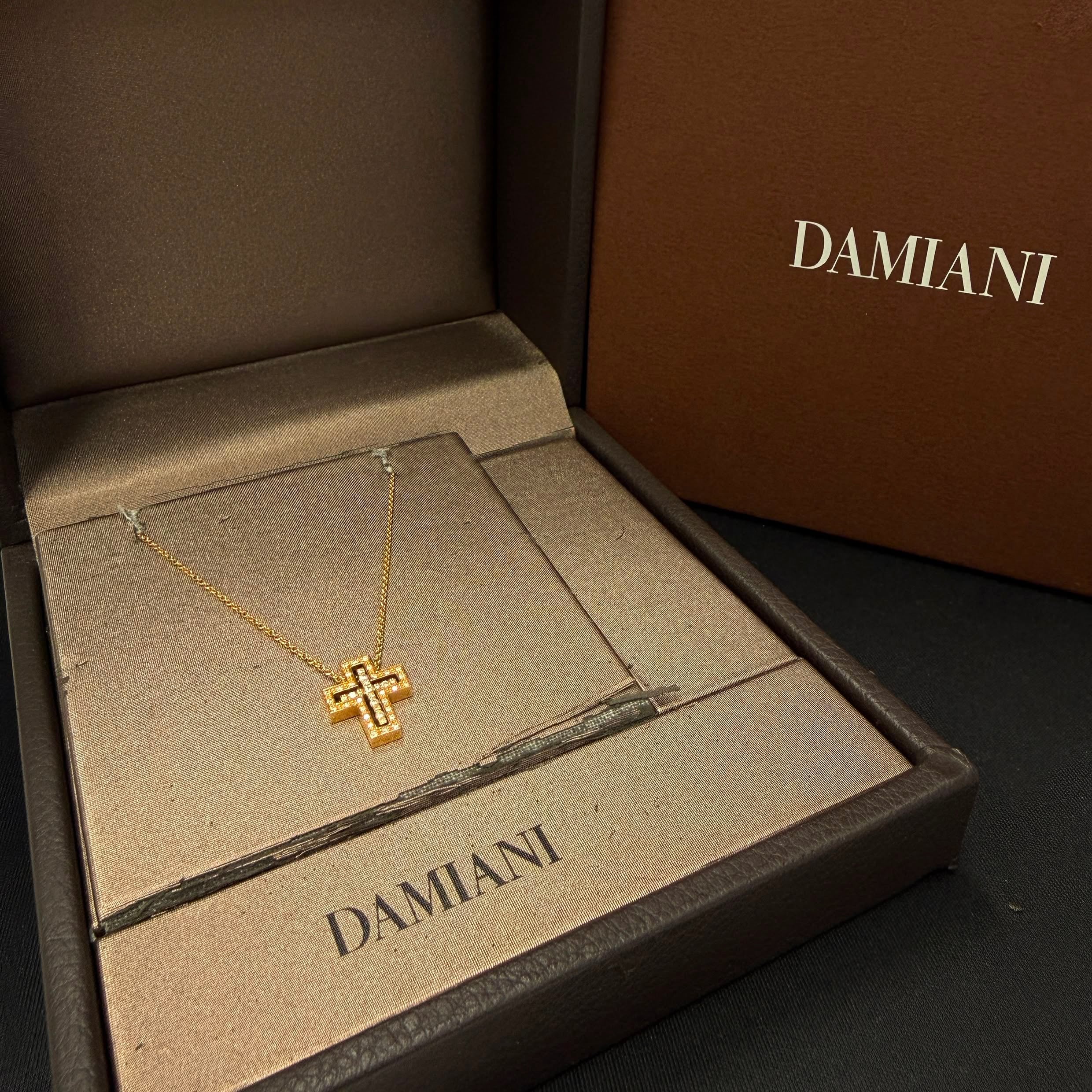 DAMIANI Au750 Belle Epoque Diamond Necklace XXS 20083570 ダミアーニ Au750 ベル エポック ダイヤモンド ネックレス XXS
