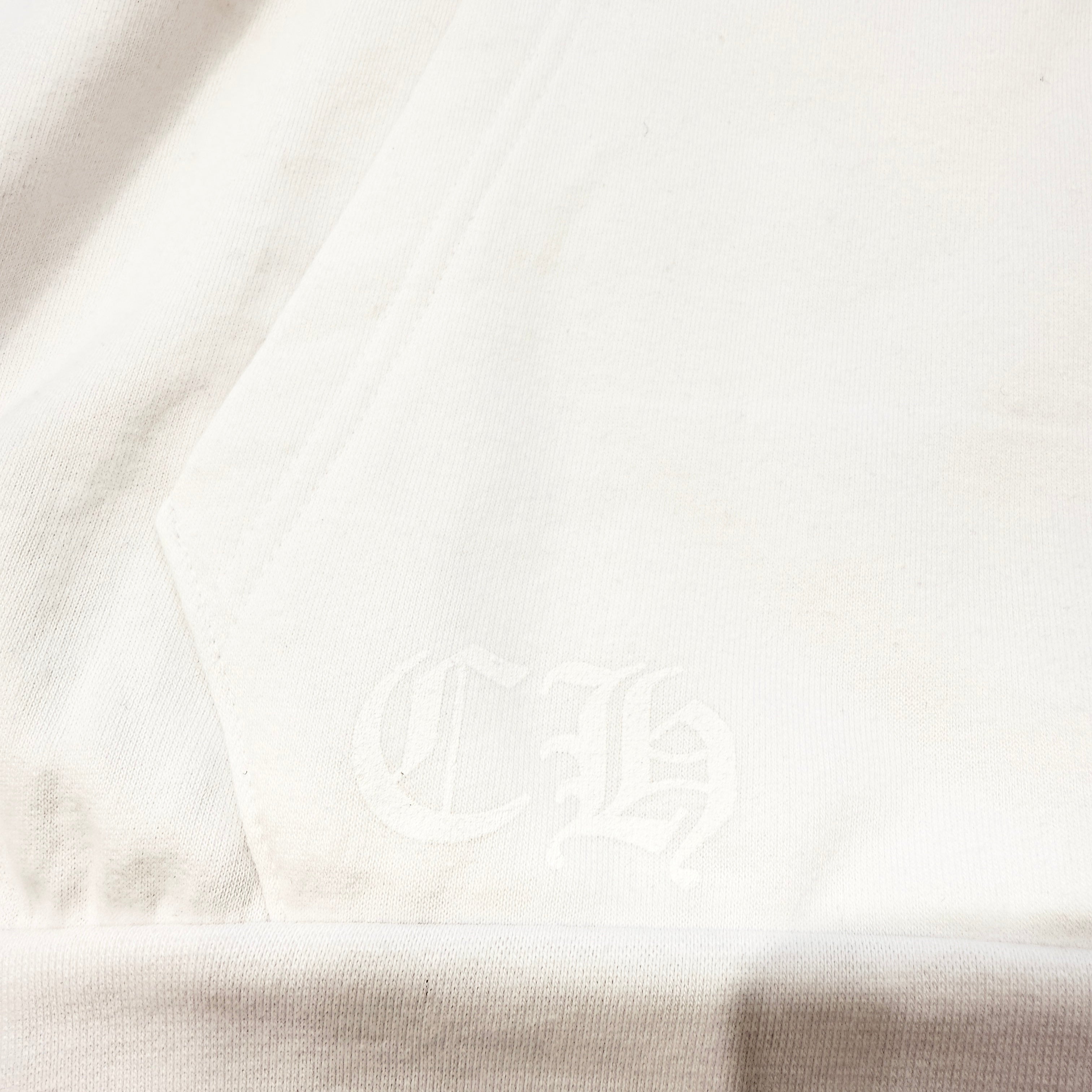 CHROME HEARTS Floral Cross Horseshoe Zip Up Hoodie Size XXL クロムハーツ フローラルクロス ホースシュー ジップアップフーディ サイズXXL