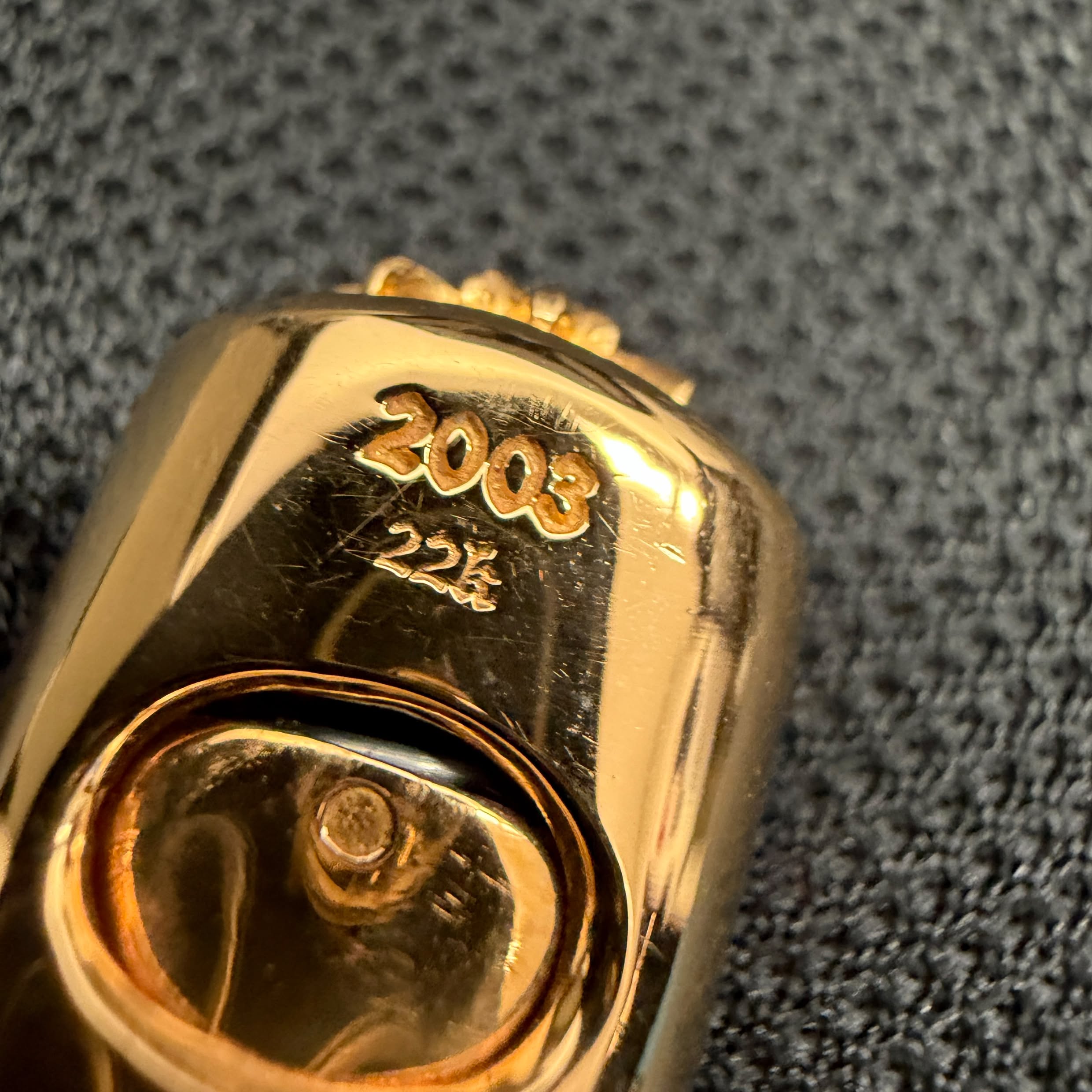 CHROME HEARTS 22K Lace Stopper V1 クロムハーツ 22K レースストッパー V1