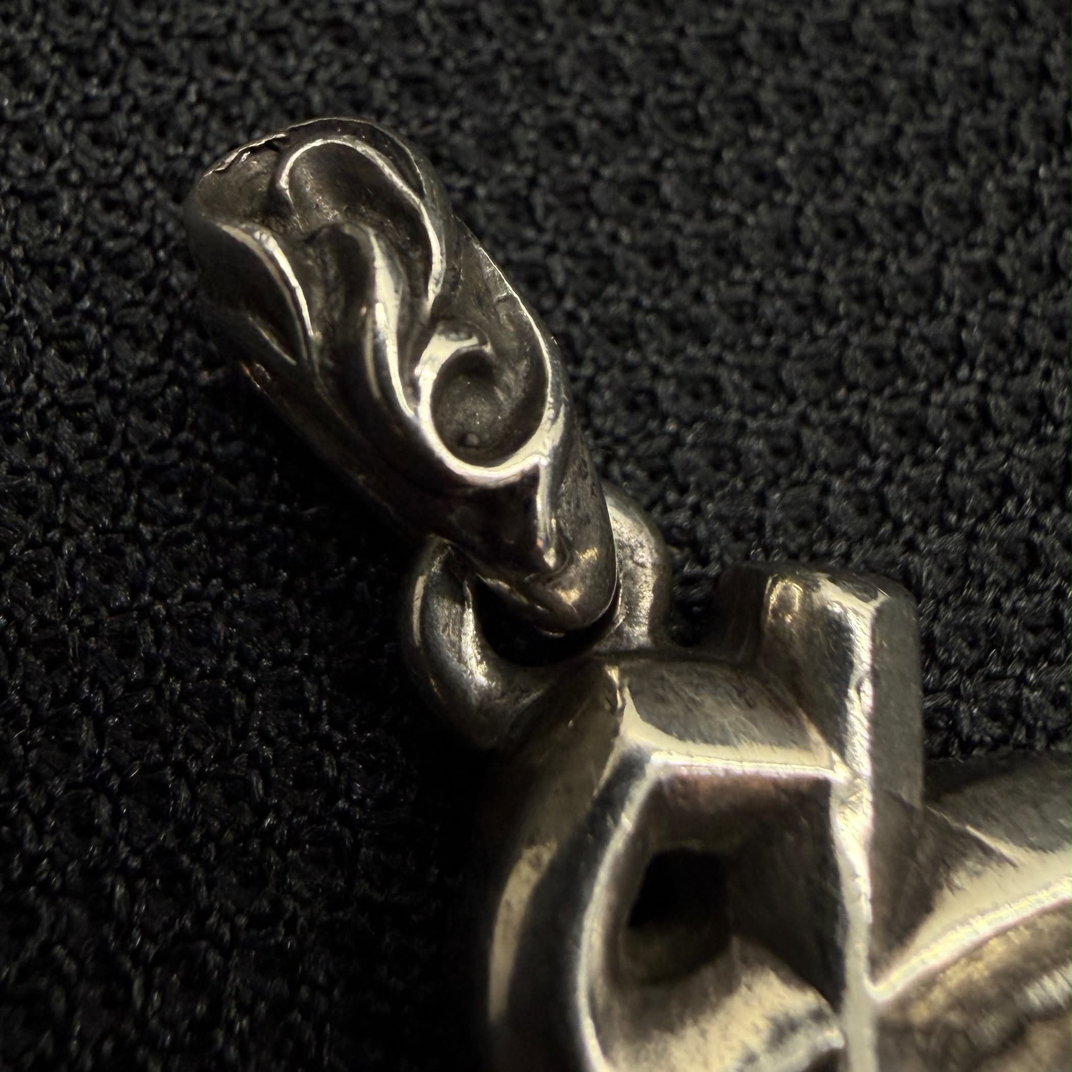 CHROME HEARTS Initial "S" Alphabet Charm クロムハーツ イニシャル "S" アルファベット チャーム