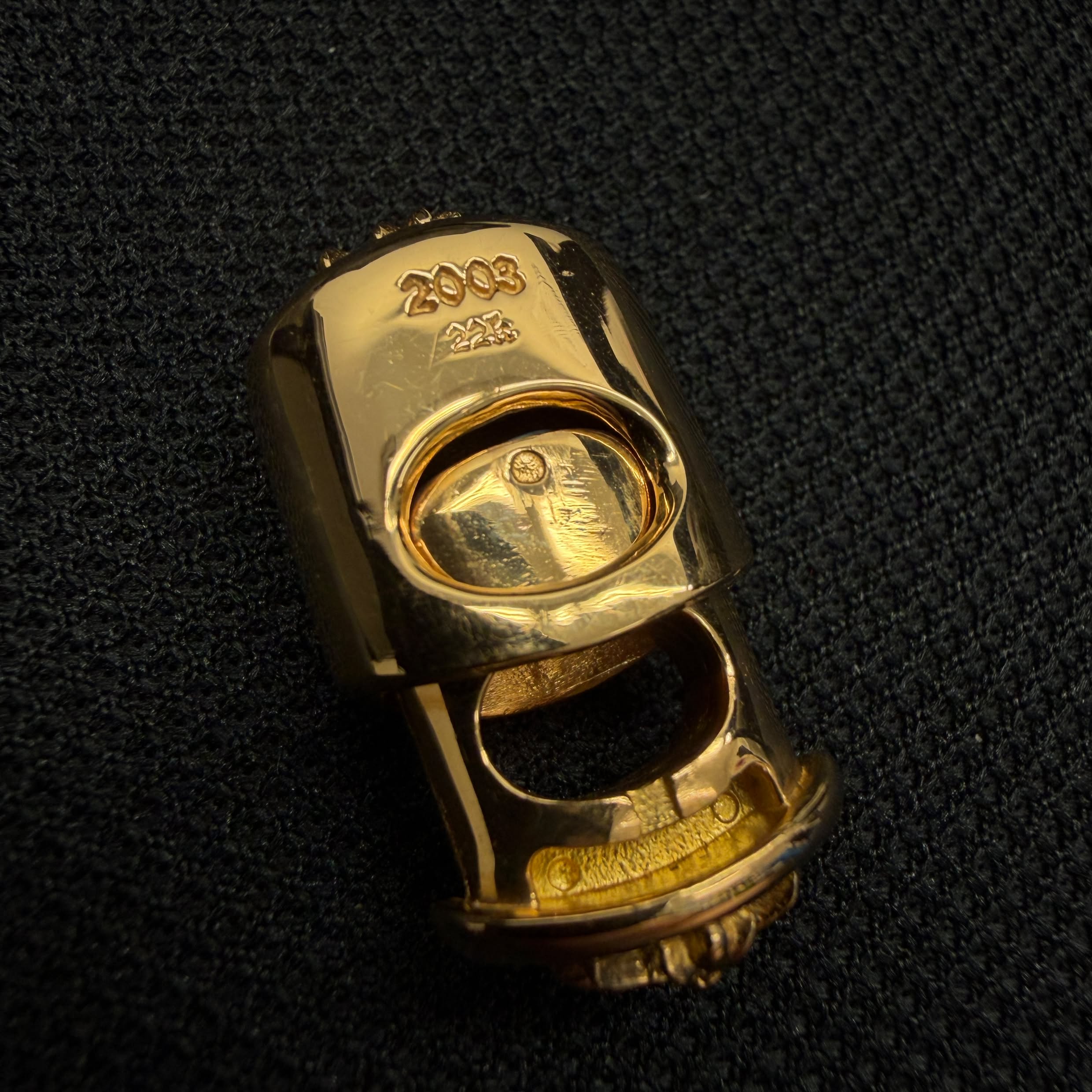 CHROME HEARTS 22K Lace Stopper V1 クロムハーツ 22K レースストッパー V1