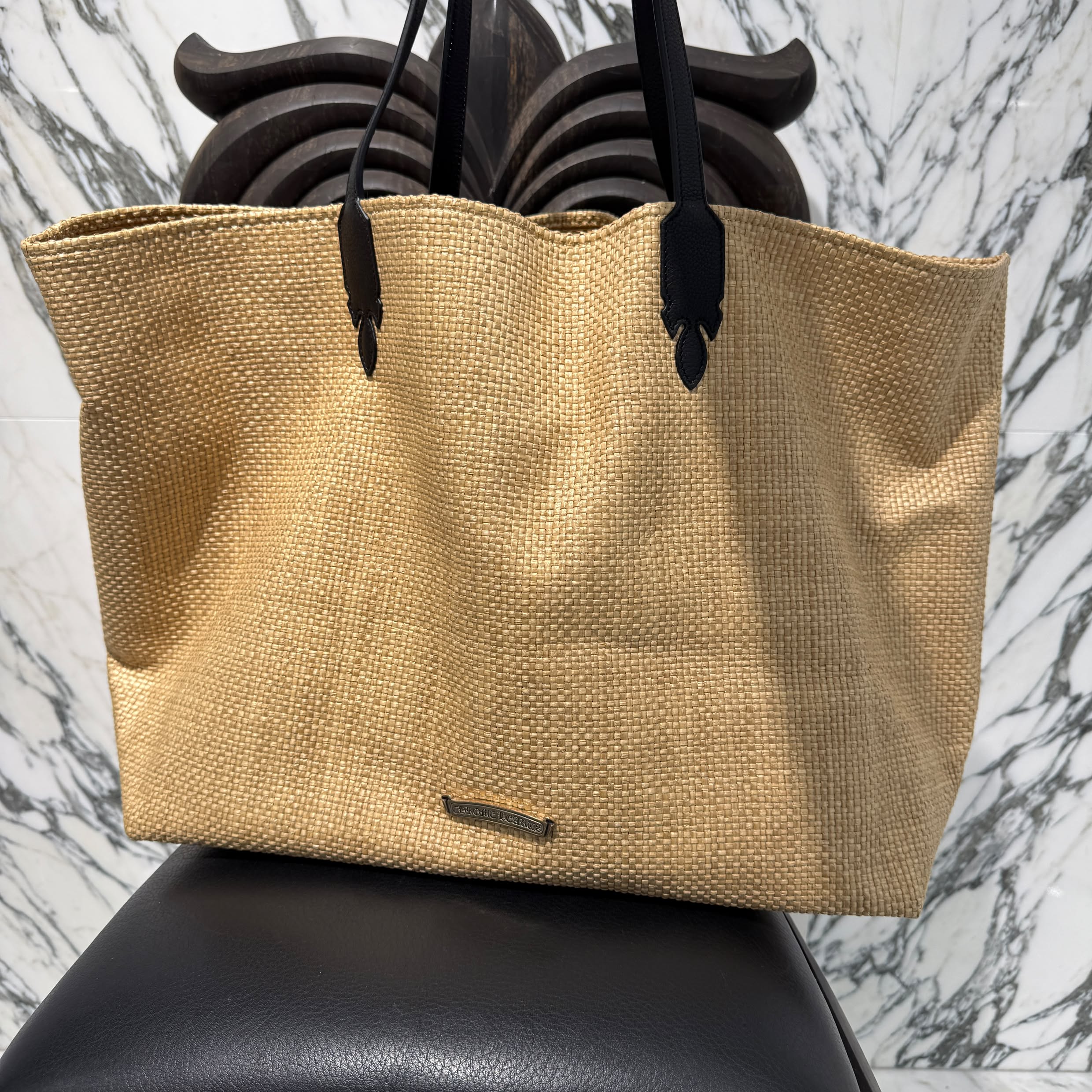 CHROME HEARTS CH Cross Print Large Beaches Bag クロムハーツ CHクロス プリント ラージ ビーチバッグ