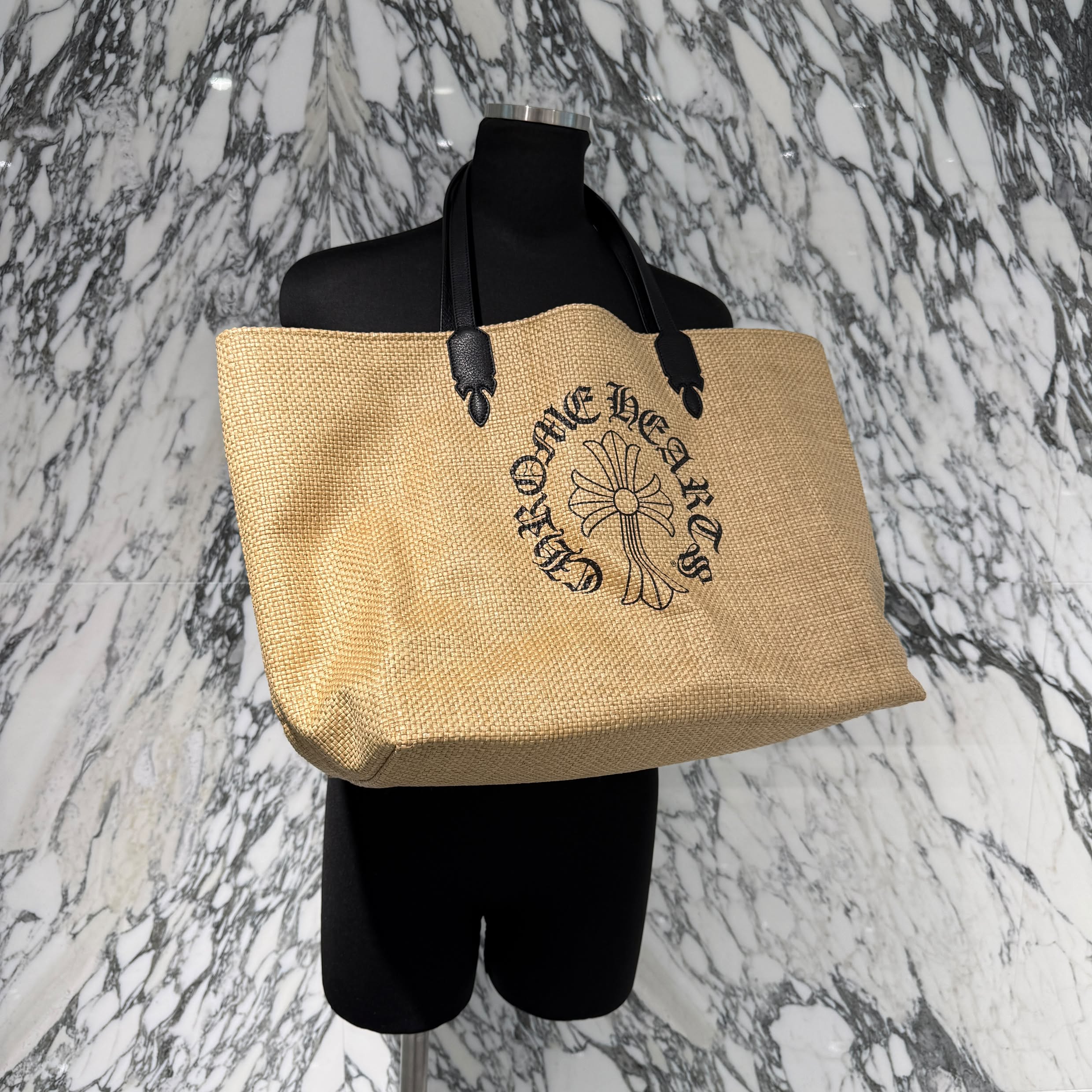 CHROME HEARTS CH Cross Print Large Beaches Bag クロムハーツ CHクロス プリント ラージ ビーチバッグ