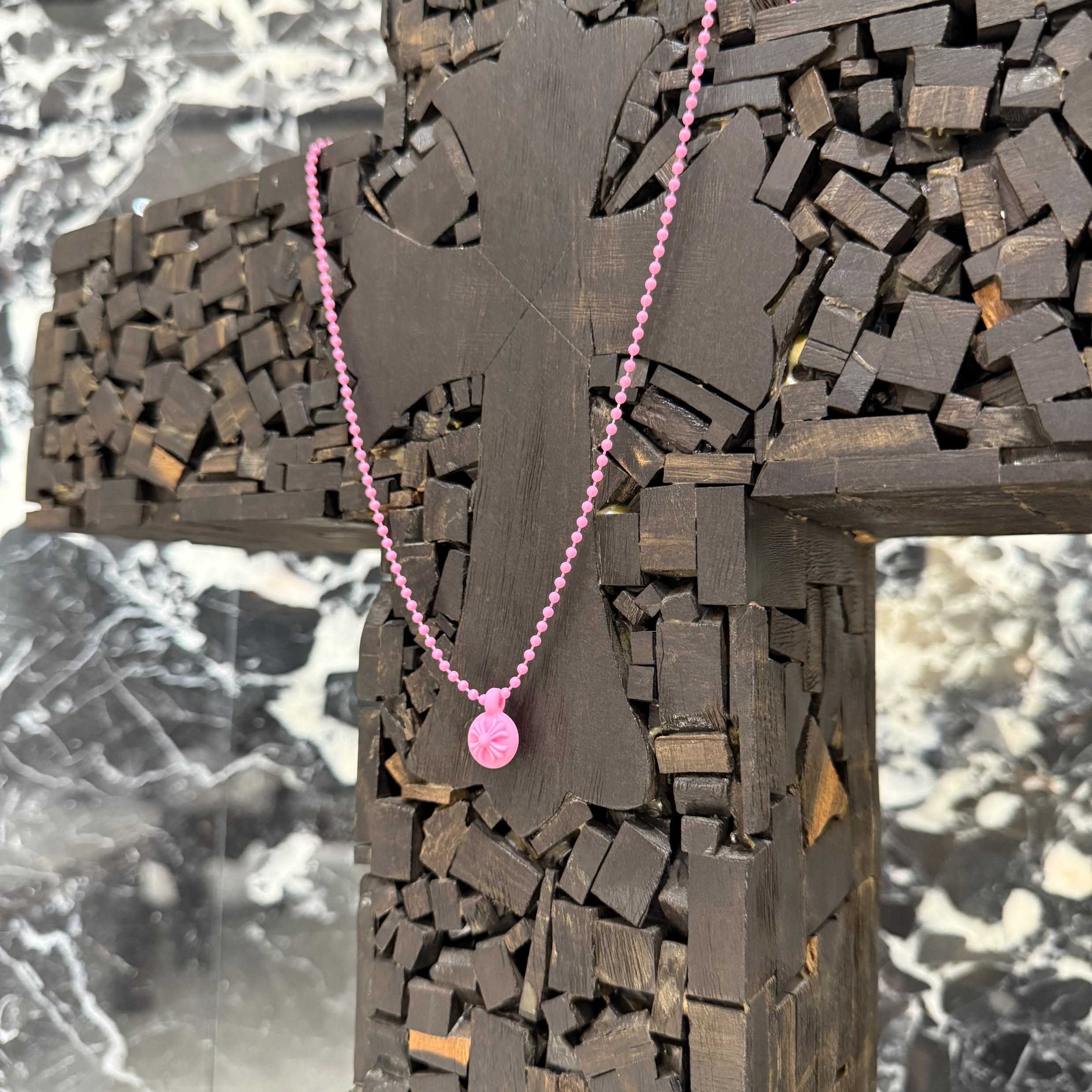 CHROME HEARTS PENDANT CROSS BALL PLSTC クロムハーツ ペンダント クロスボール プラスチック