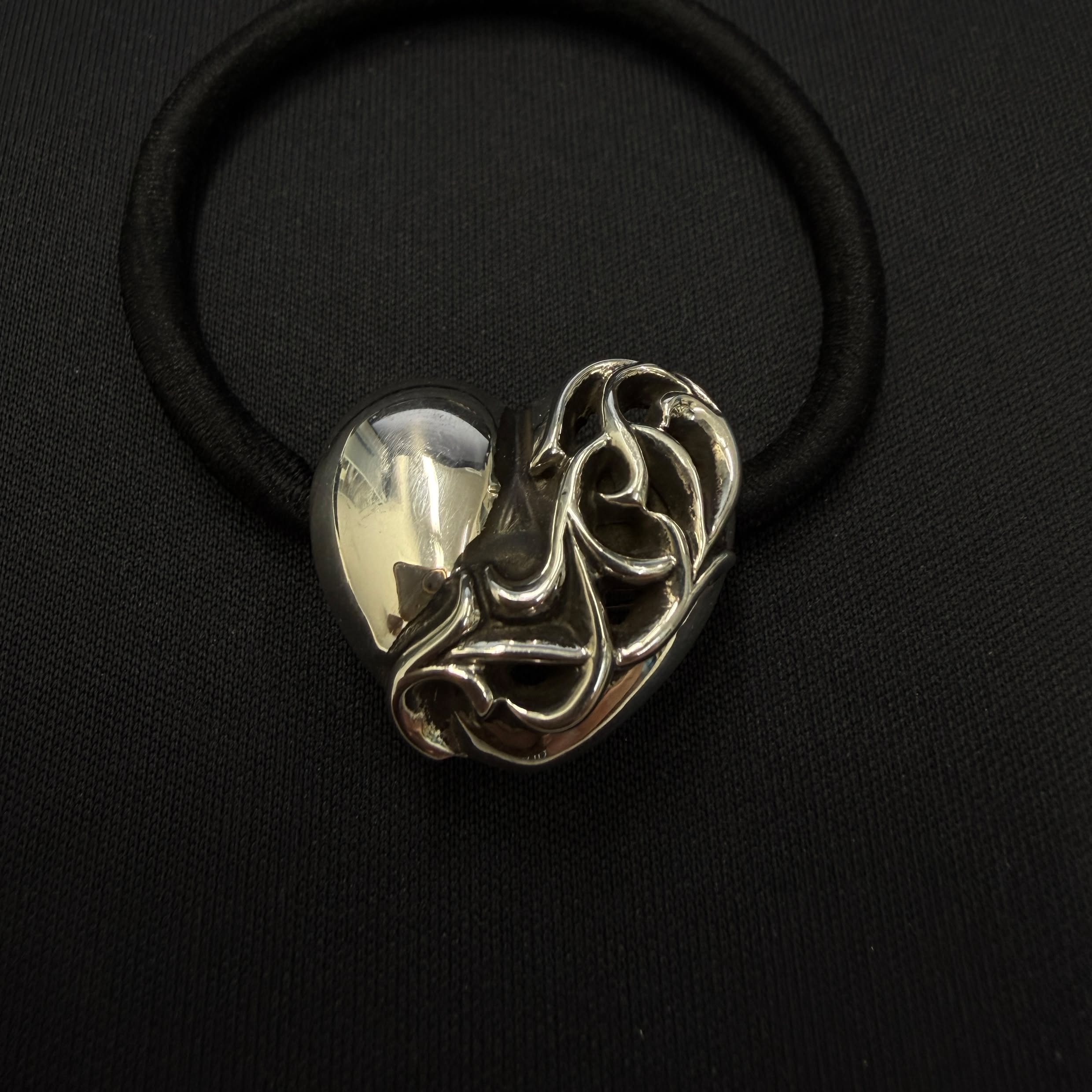 CHROME HEARTS VINY HEART HAIR BAND クロムハーツ ヴィニーハート ヘアバンド
