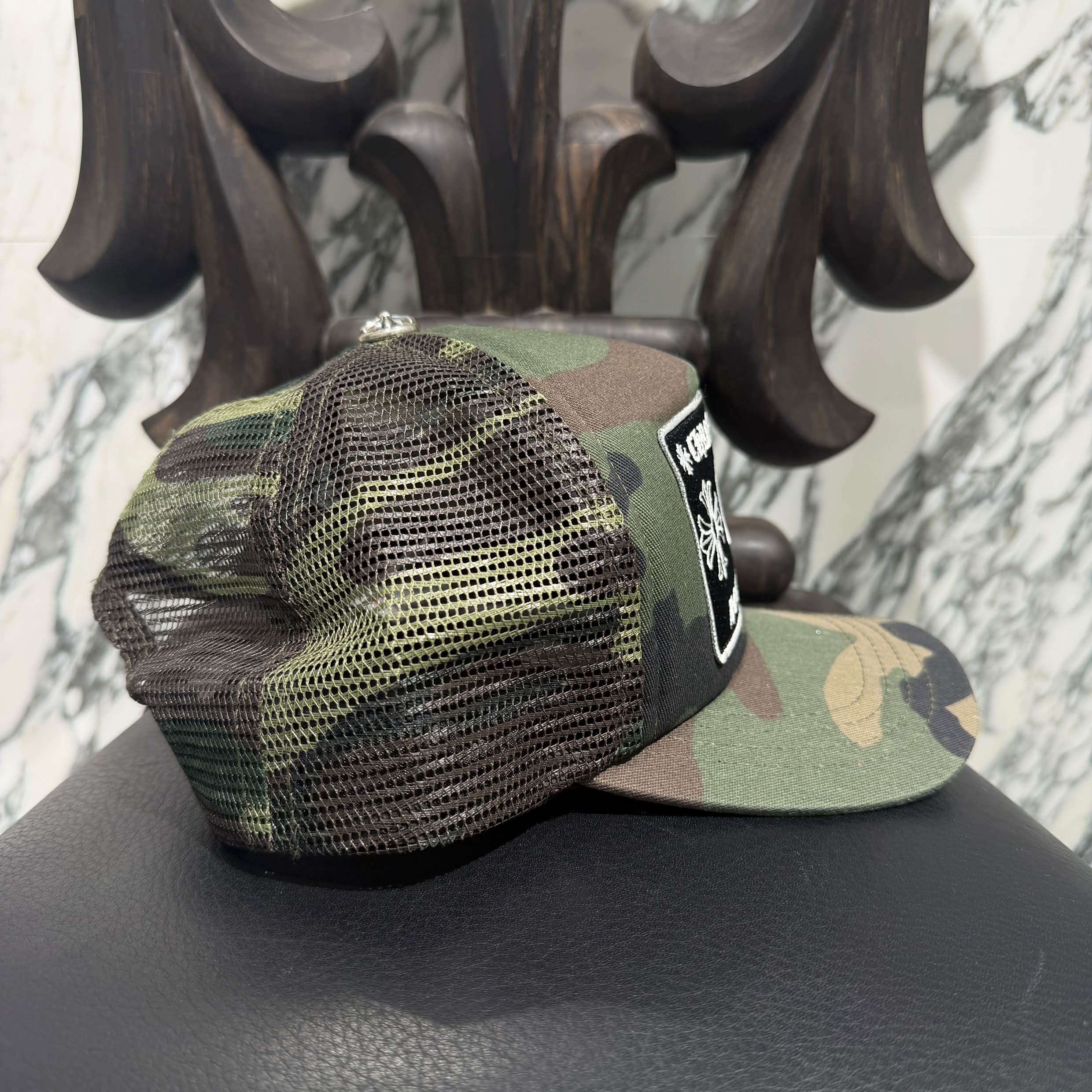 CHROME HEARTS Hollywood Limited Camo Mesh Trucker Cap Size ONE SIZE (51-61) クロムハーツ ハリウッド限定 カモメッシュ トラッカーキャップ サイズONE SIZE (51-61)