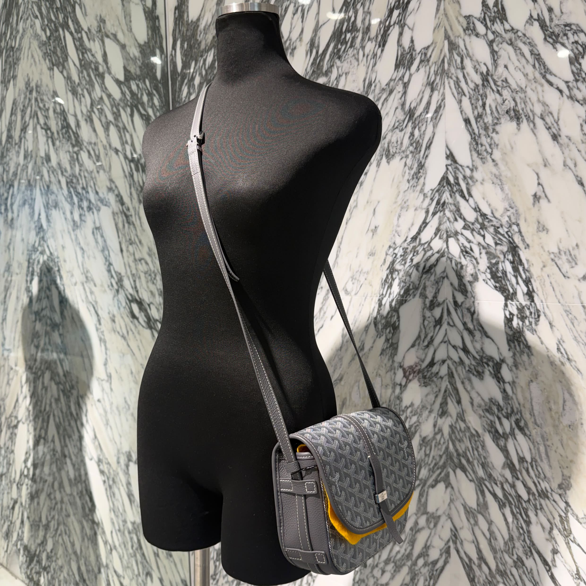 GOYARD 2024SS Belvedere PM Shoulder Bag BELVE3PMLTY51CG51P ゴヤール ベルヴェデーレ PM ショルダーバッグ