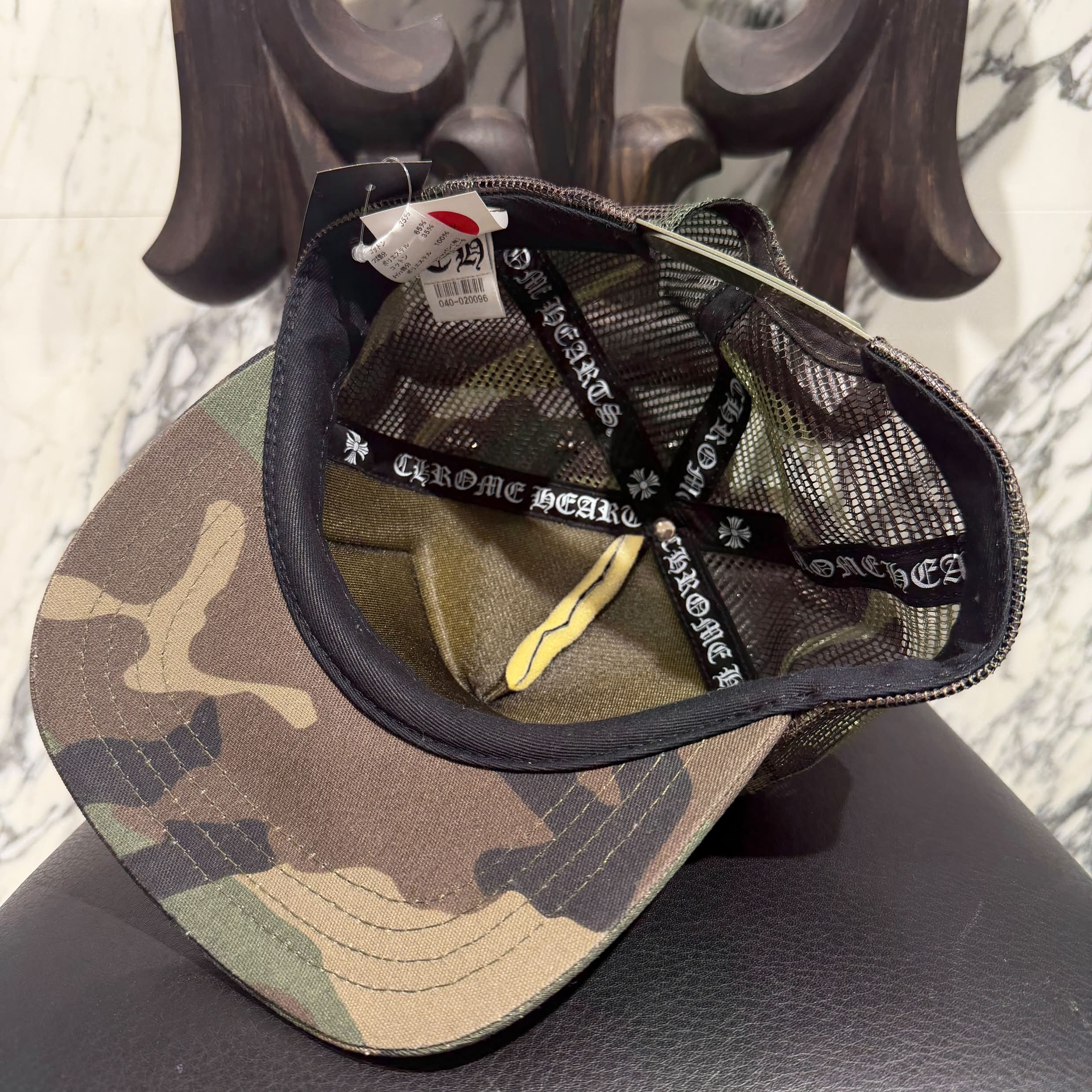 CHROME HEARTS Hollywood Limited Camo Mesh Trucker Cap Size ONE SIZE (51-61) クロムハーツ ハリウッド限定 カモメッシュ トラッカーキャップ サイズONE SIZE (51-61)