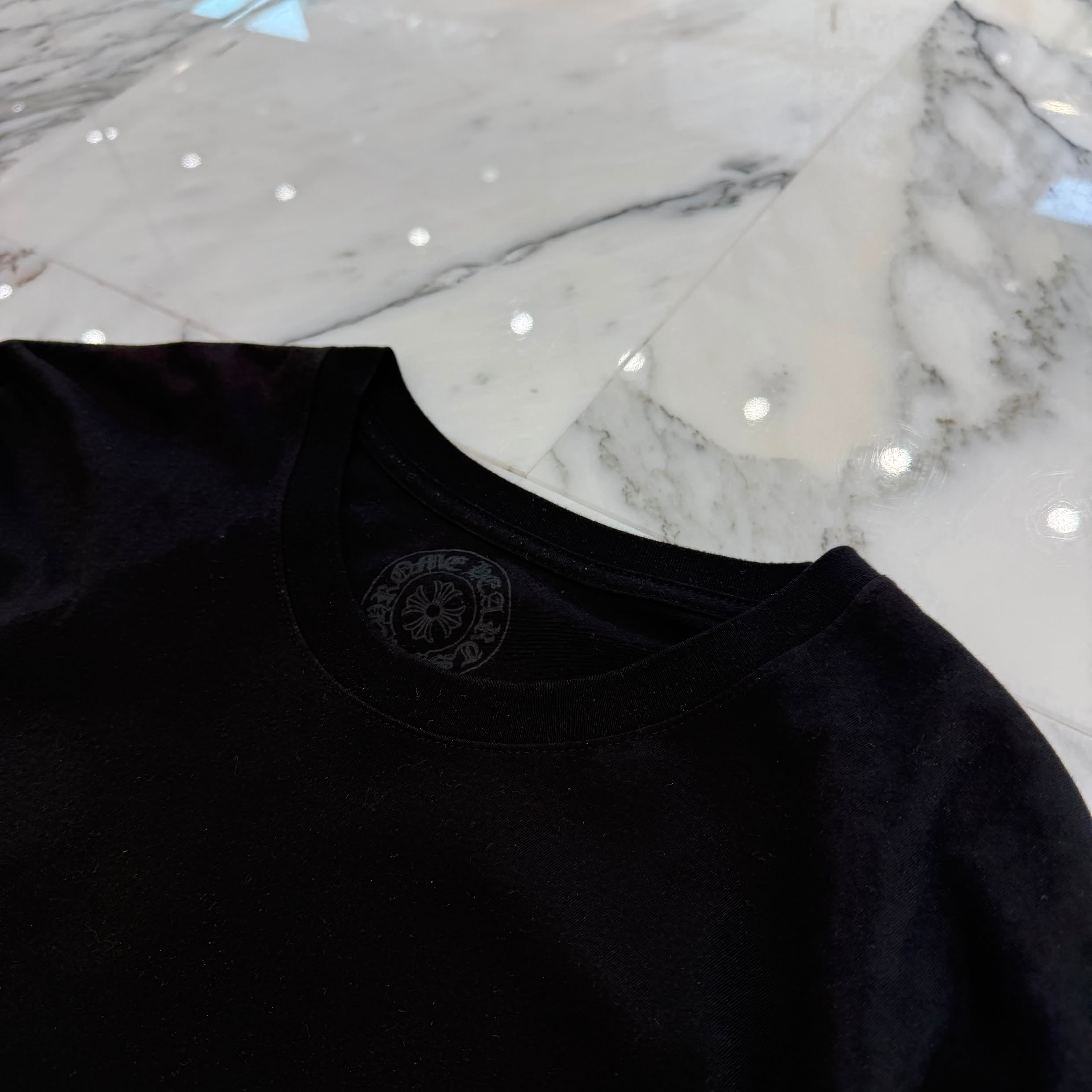 CHROME HEARTS Dagger Eye Chart Long Sleeve Tee Size XL クロムハーツ ダガー アイチャート ロングスリーブ Tシャツ サイズXL