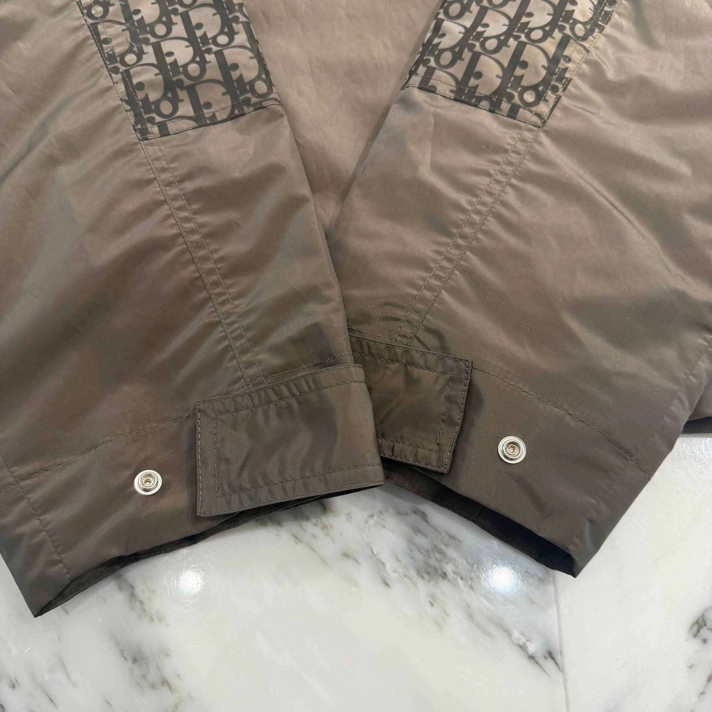DIOR 2019AW Oblique Nylon Half Zip Anorak Jacket 193C402A5149 Size 50 ディオール オブリーク ナイロン ハーフジップ アノラック ジャケット サイズ50