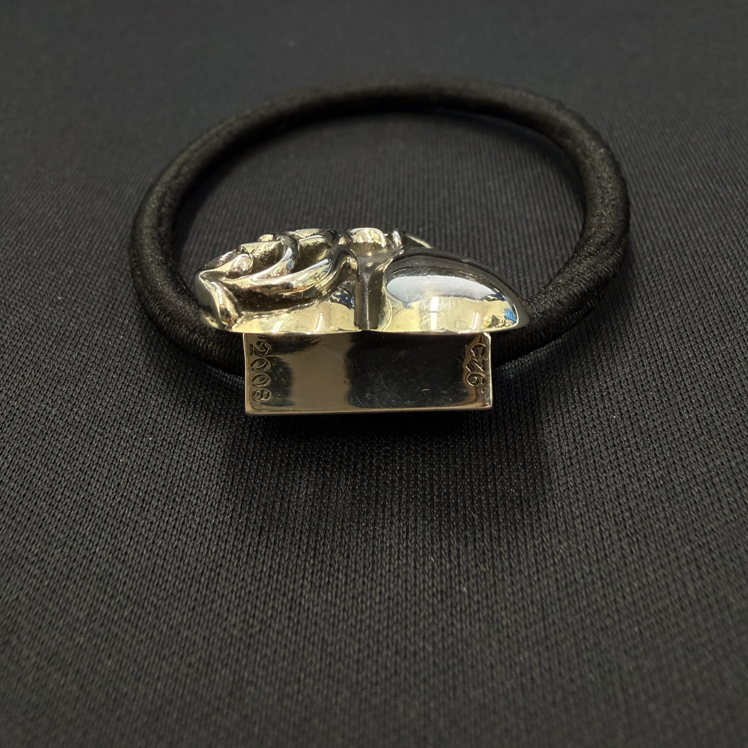 CHROME HEARTS VINY HEART HAIR BAND クロムハーツ ヴィニーハート