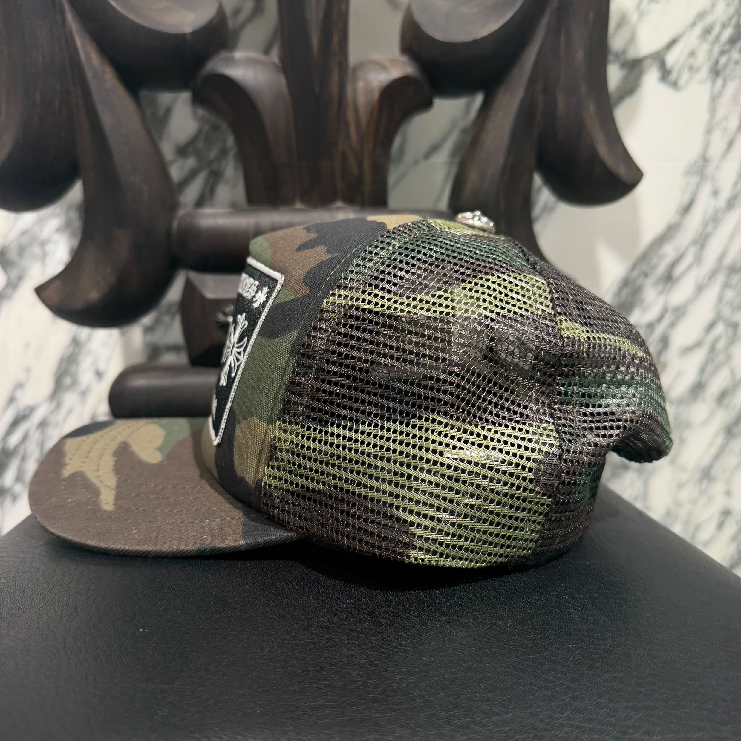 CHROME HEARTS Hollywood Limited Camo Mesh Trucker Cap Size ONE SIZE (51-61) クロムハーツ ハリウッド限定 カモメッシュ トラッカーキャップ サイズONE SIZE (51-61)