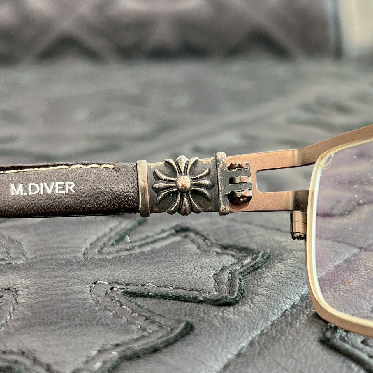CHROME HEARTS M.DIVER II CH Plus Motif Sunglasses クロムハーツ M