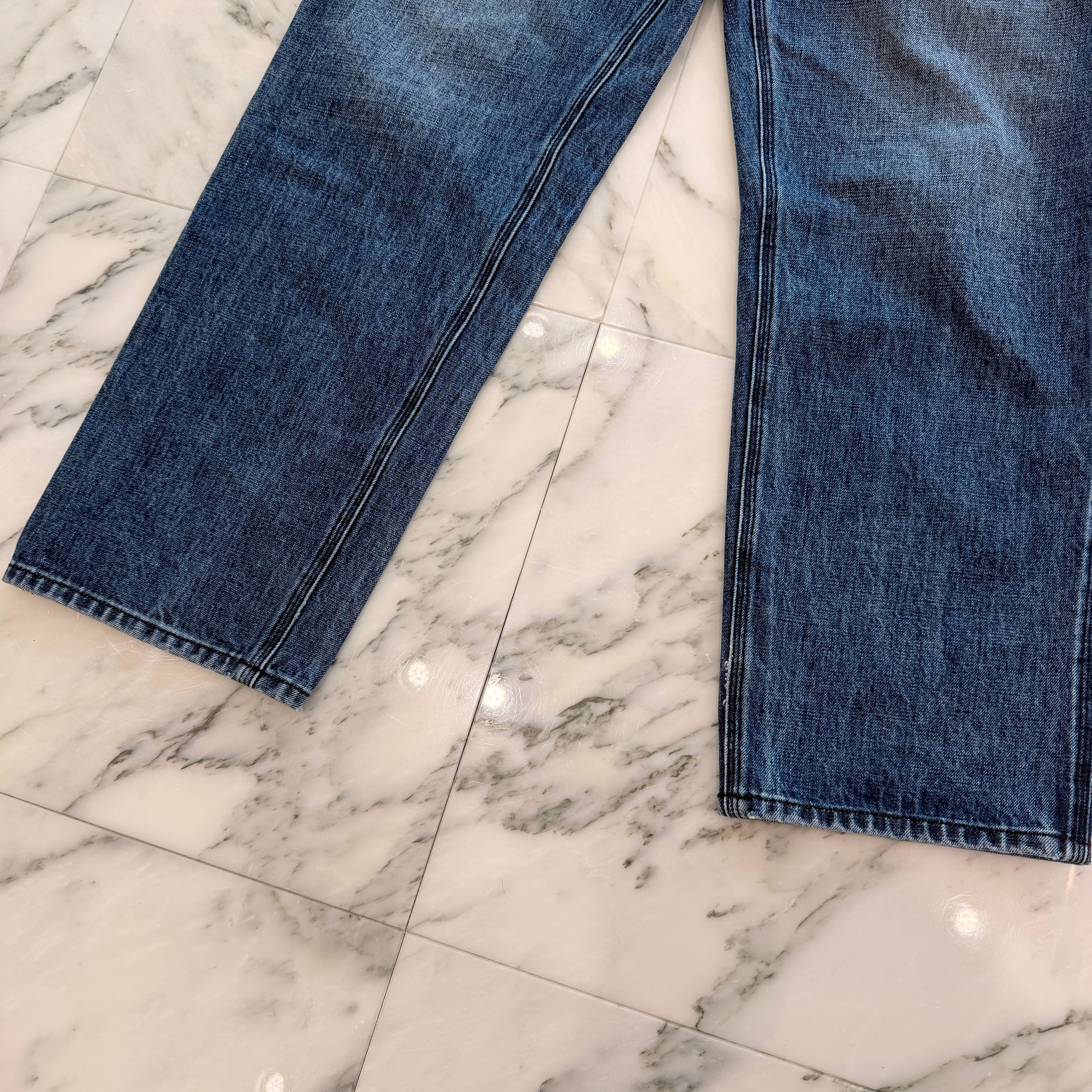 CHROME HEARTS Cross Ball Button Denim Pants Size 30 クロムハーツ クロスボールボタン デニムパンツ サイズ30