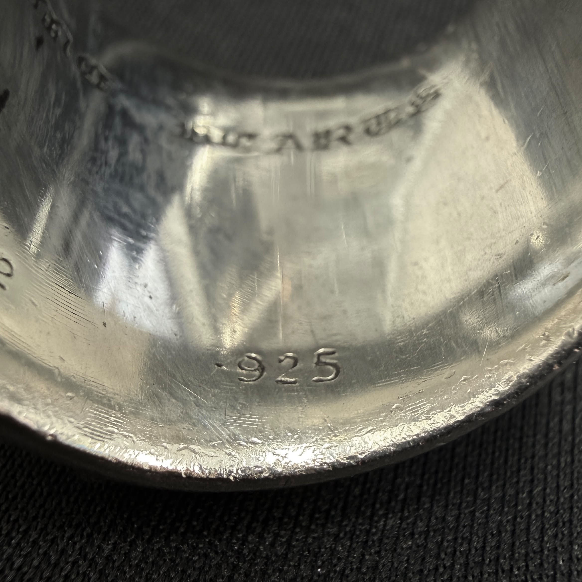CHROME HEARTS Classic Oval Cross Ring Size 22号 クロムハーツ クラシック オーバルクロス リング サイズ22号