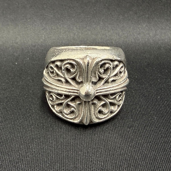 CHROME HEARTS Classic Oval Cross Ring Size 22号 クロムハーツ クラシック オーバルクロス リング サイズ22号