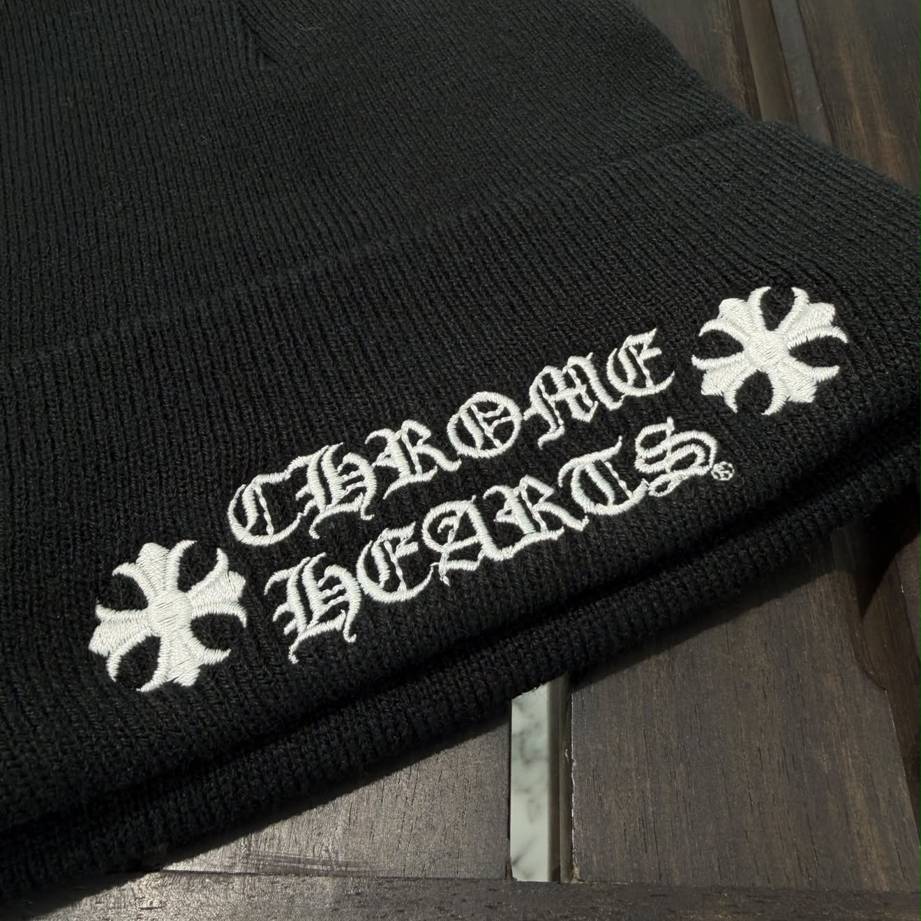 CHROME HEARTS WATCH CAP BLACK Size ONE SIZE (22cm) クロムハーツ ワッチキャップ ブラック サイズONE SIZE (22cm)